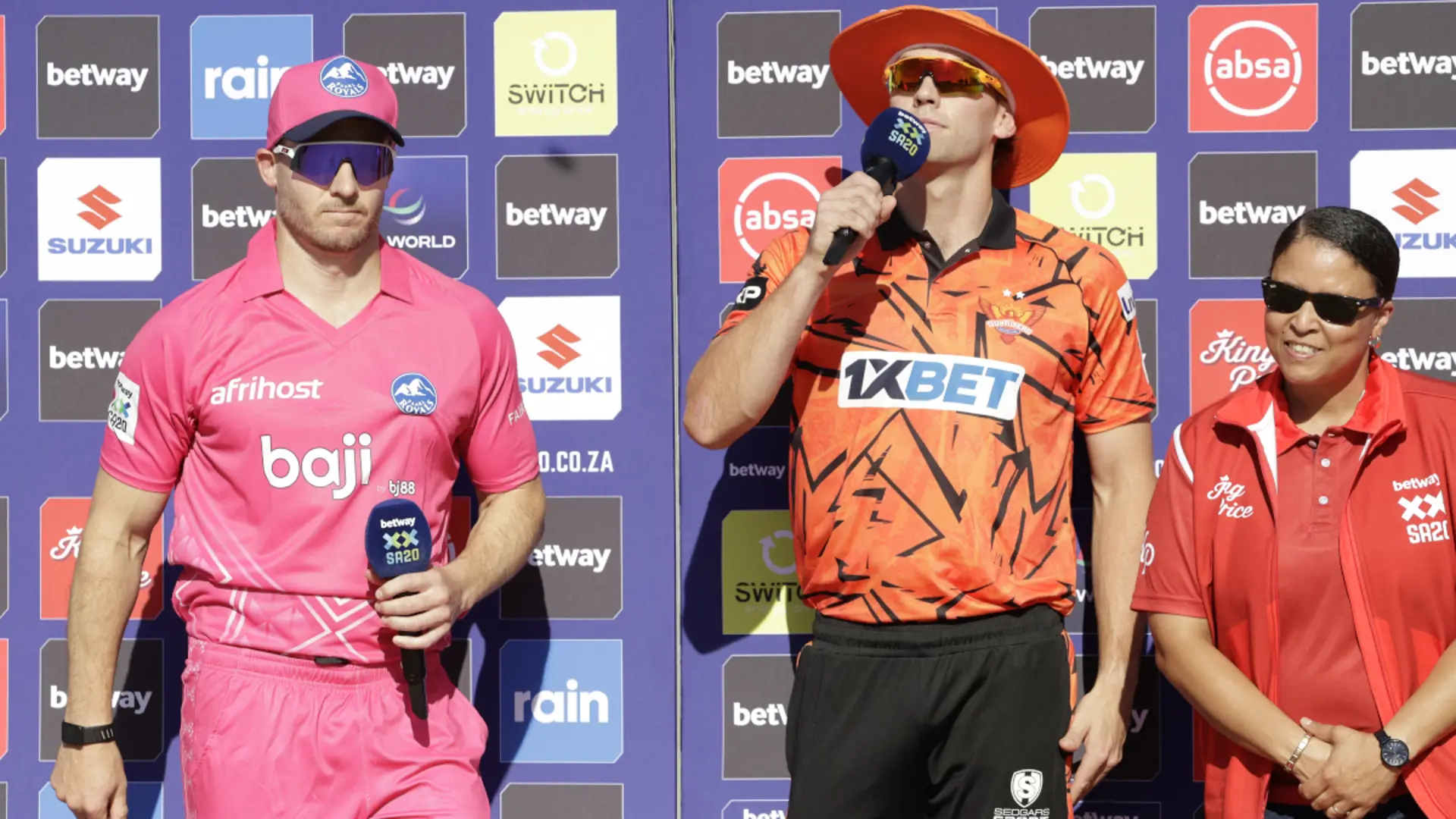 Sunrisers decide to bat against Royals