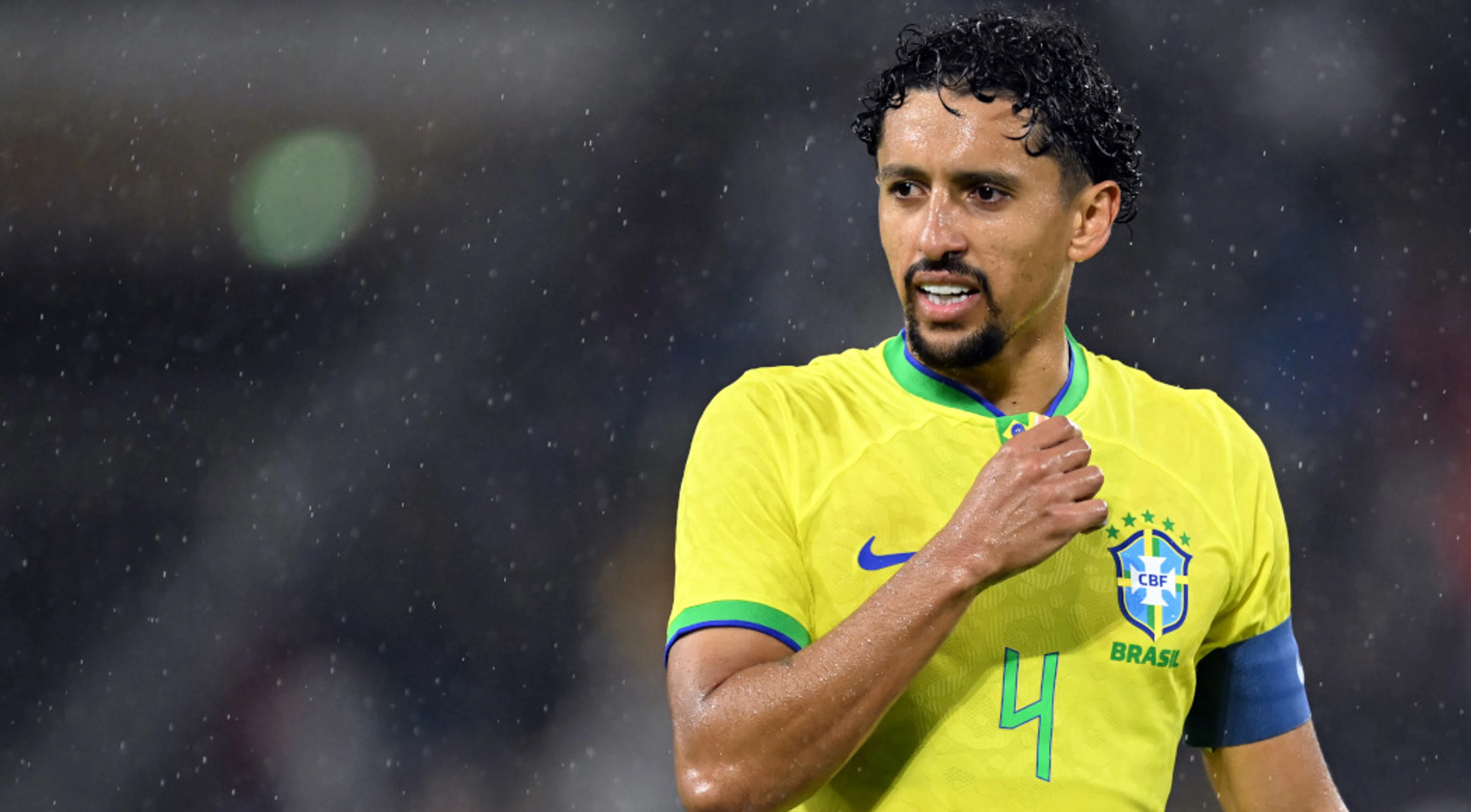 Marquinhos misses Brazil training with injury