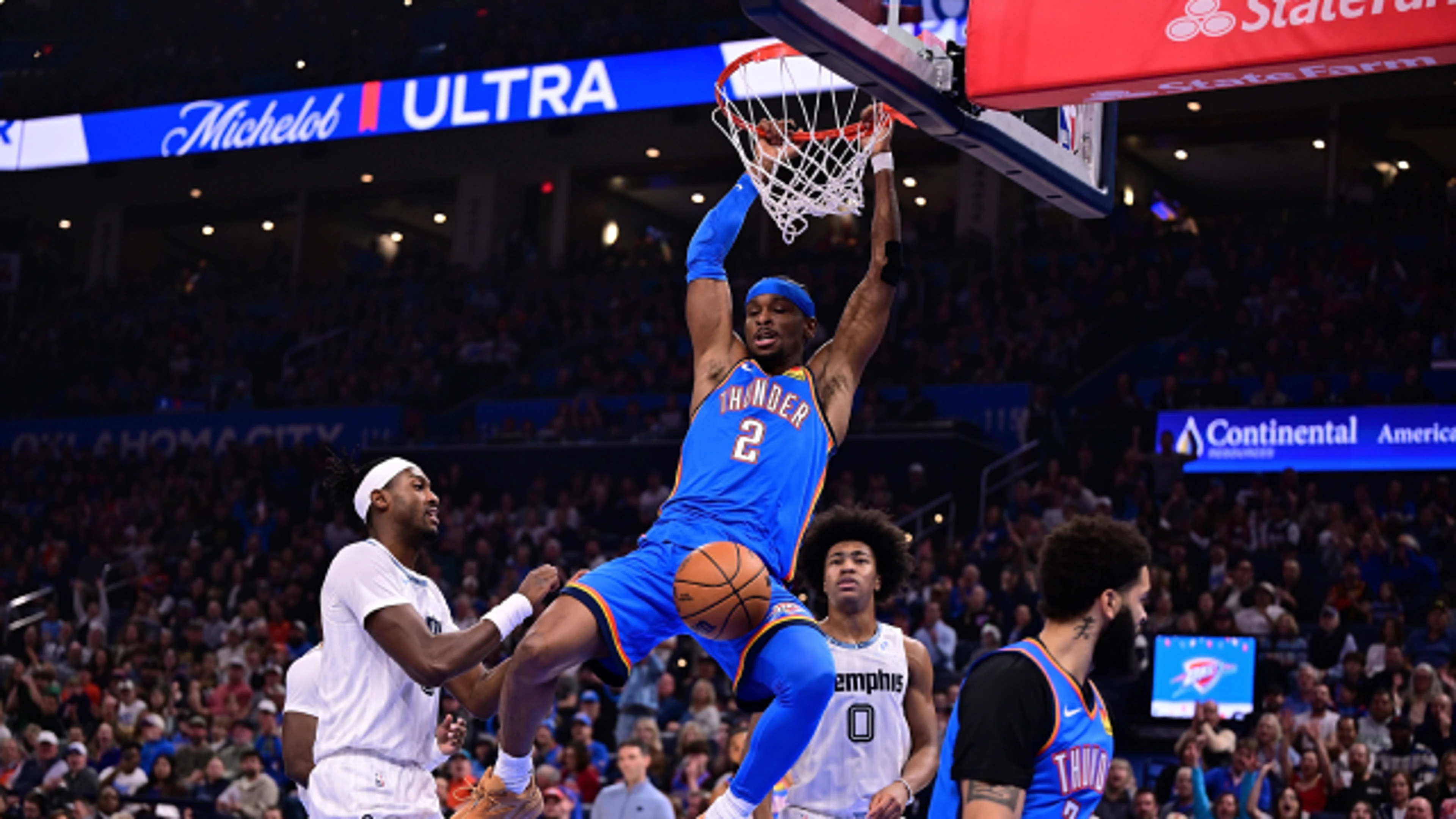 Oklahoma City Thunder v Memphis Grizzlies | Match Highlights | NBA