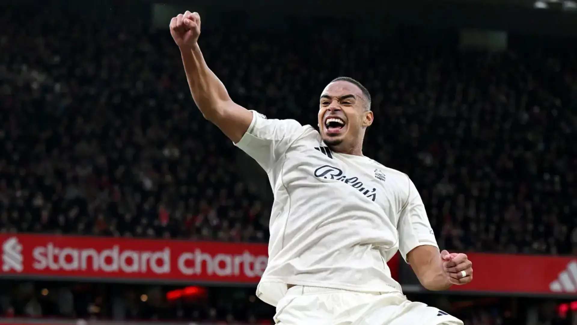 ANFIELD AGONY: Nottingham Forest beat Liverpool to add to English champions' woes