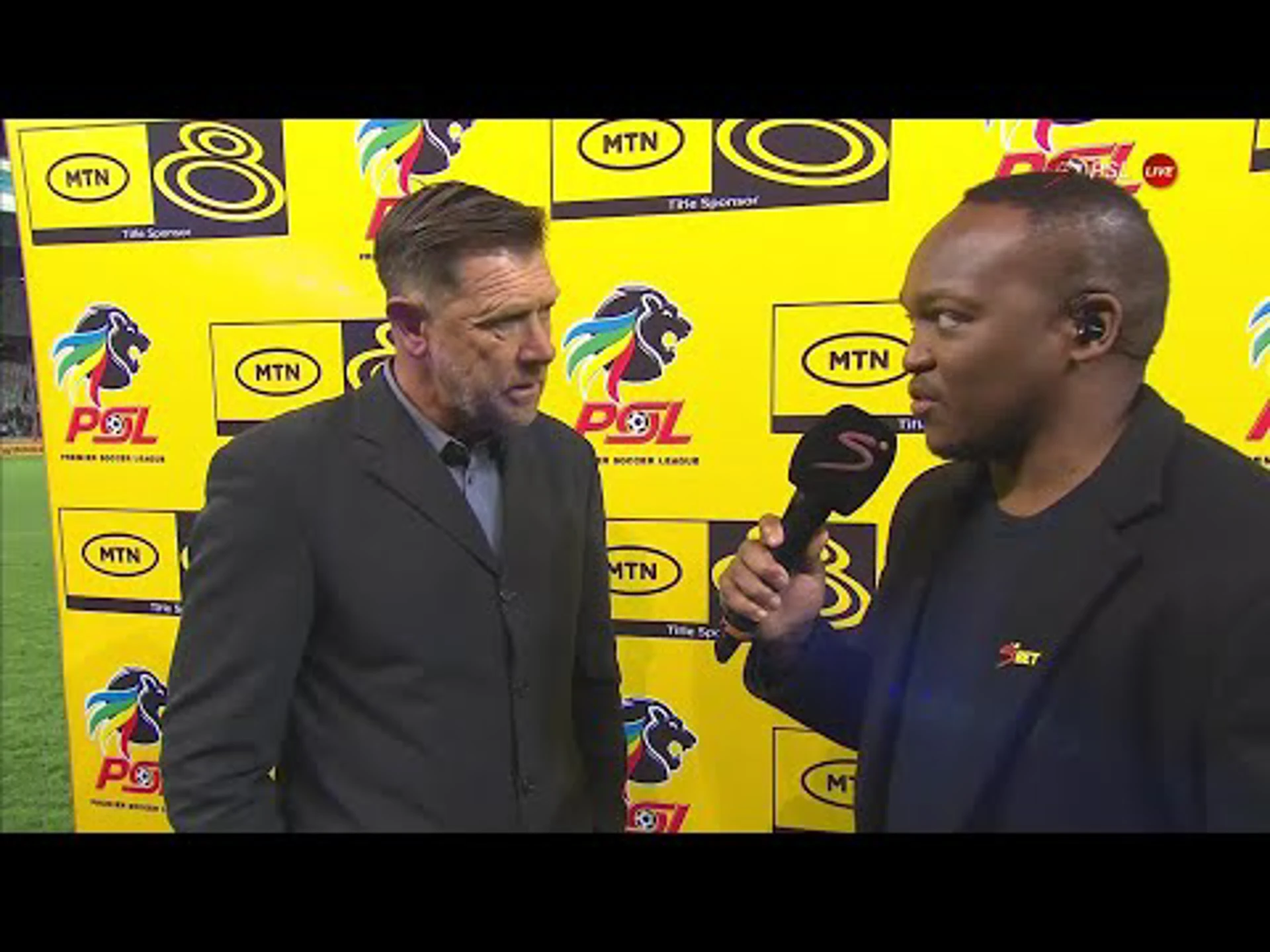 Our passing let us down in the first half - Tinkler | Cape Town City v Orlando Pirates | MTN8