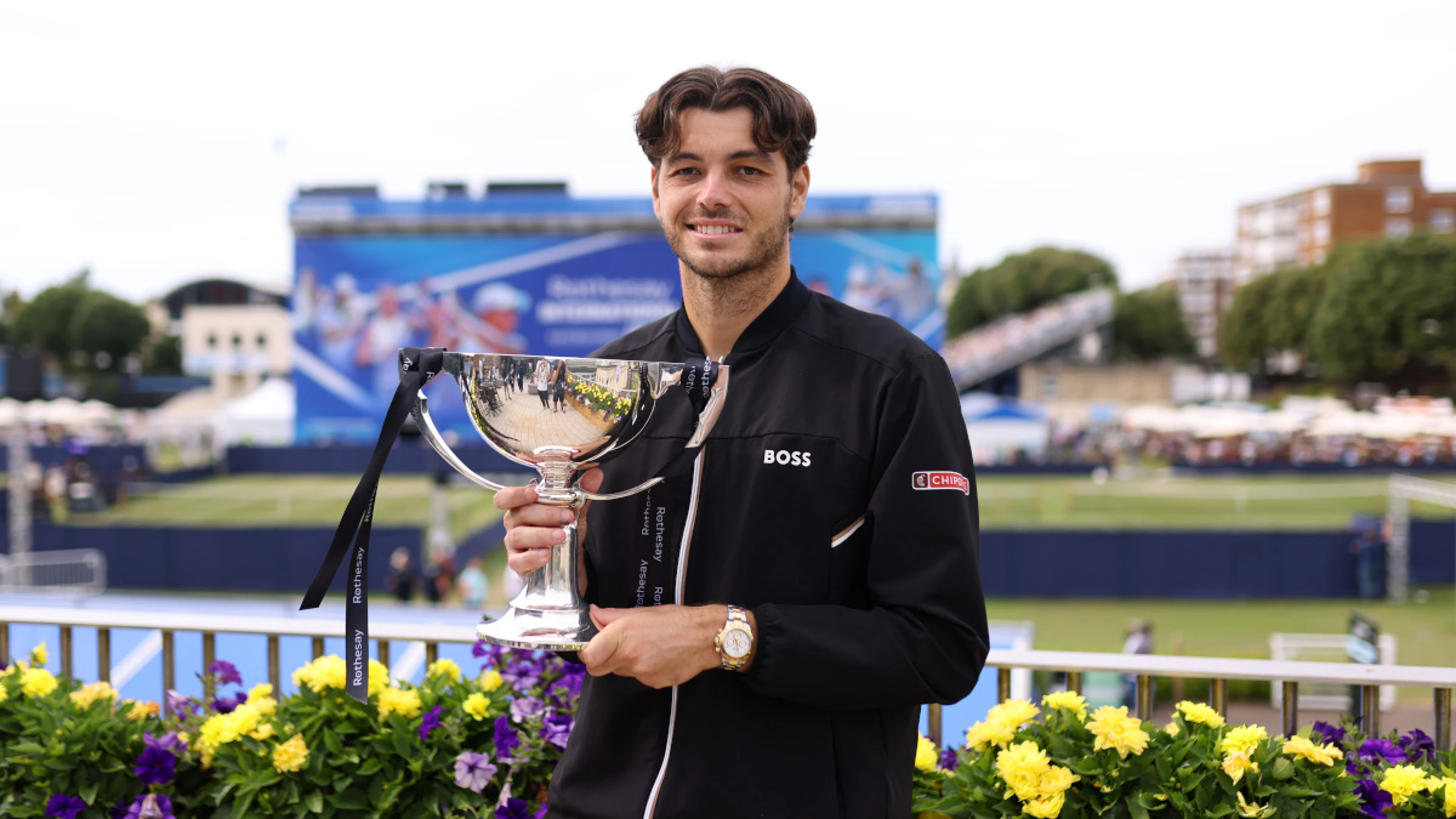 Top seed Fritz wins third Eastbourne ATP title