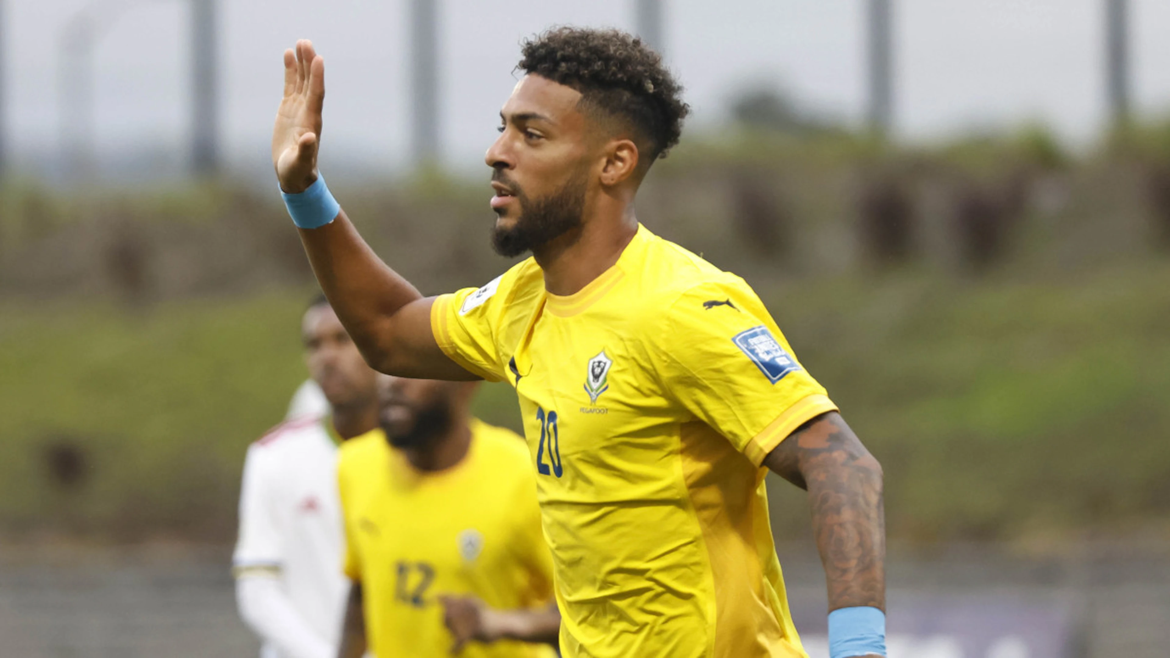 Bouanga shrugs off jetlag to score World Cup qualifier hat-trick