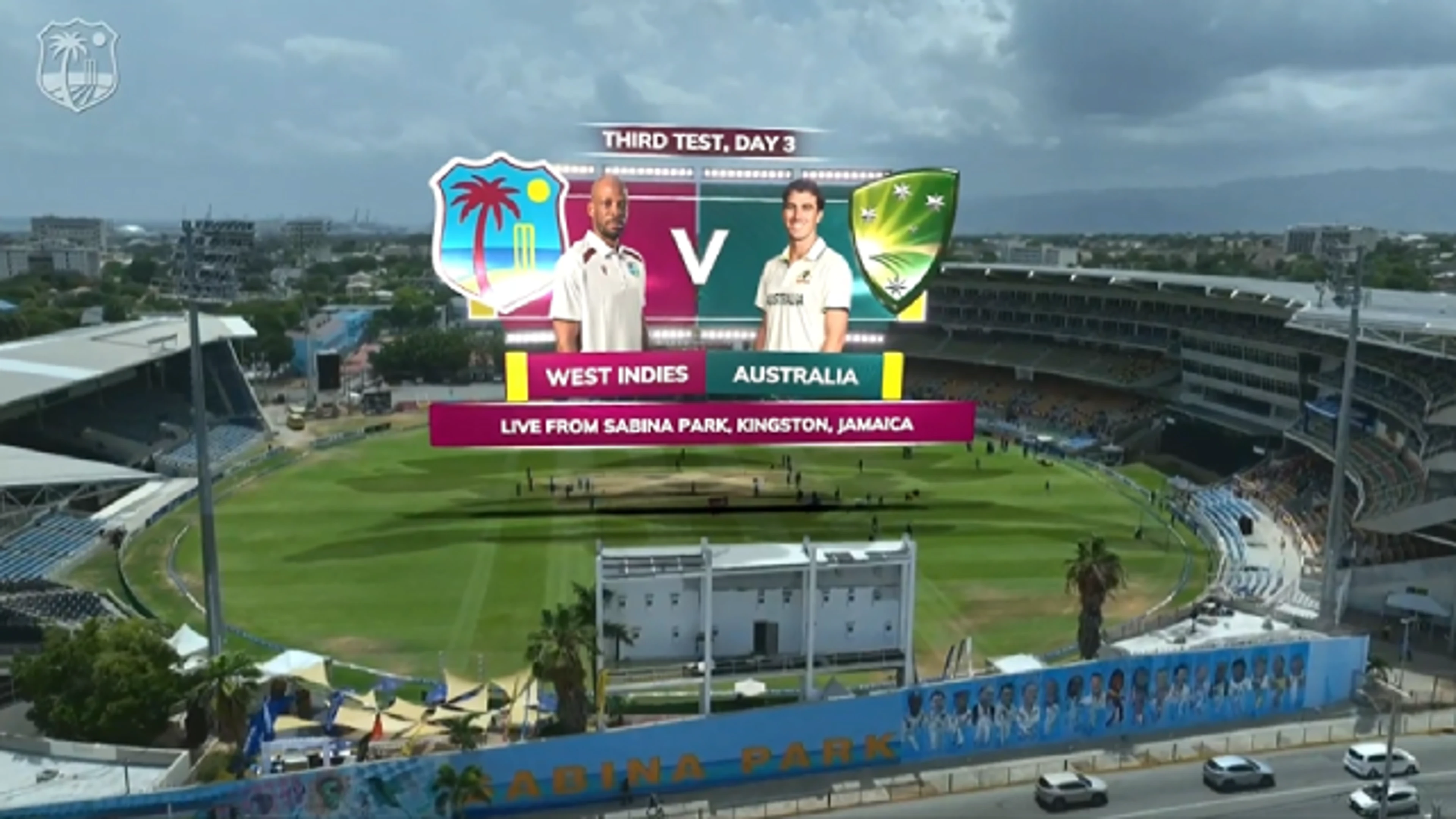West Indies v Australia | Match Highlights | 3rd Test Day 3