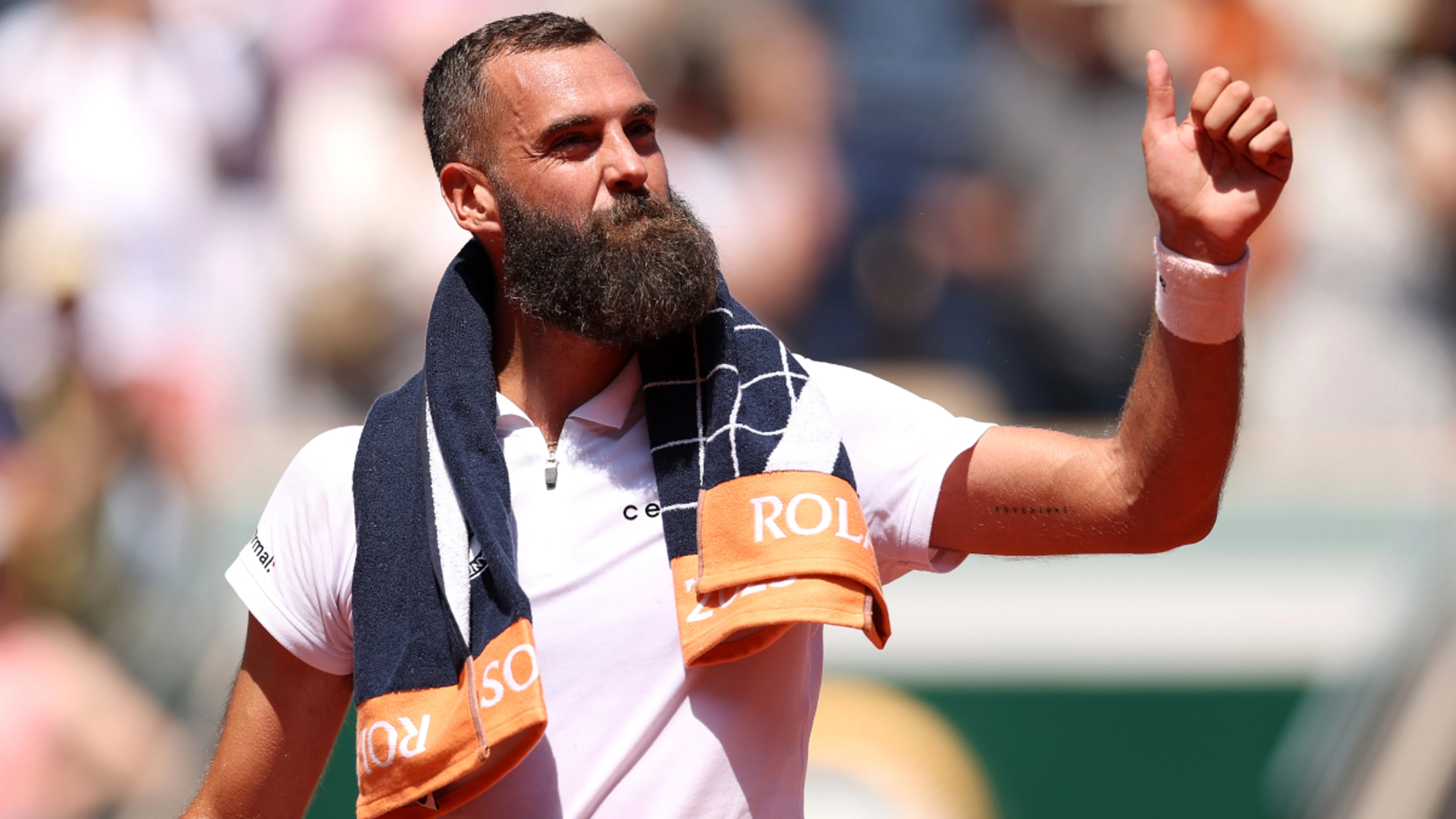 Paire keeps his cool but makes another early Paris exit