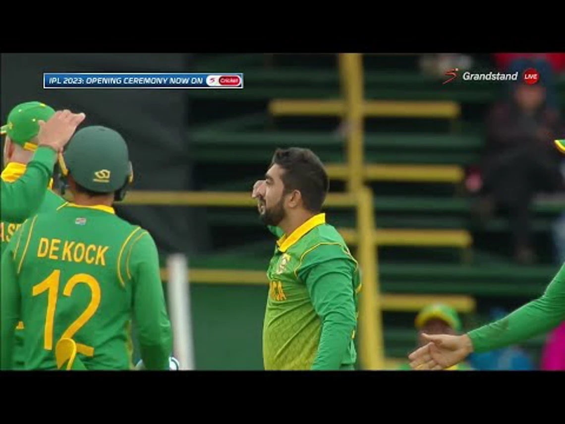 Ahmed – WICKET | South Africa v Netherlands | 2nd ODI