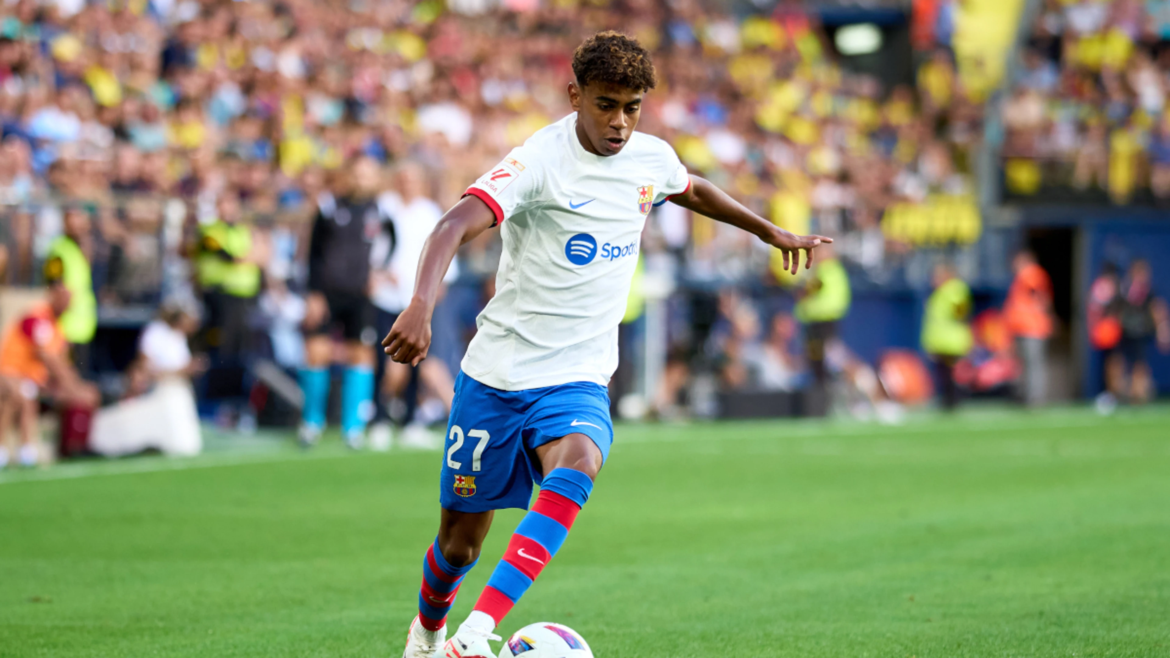 Teen Yamal shines as Barca edge seven-goal thriller at Villarreal