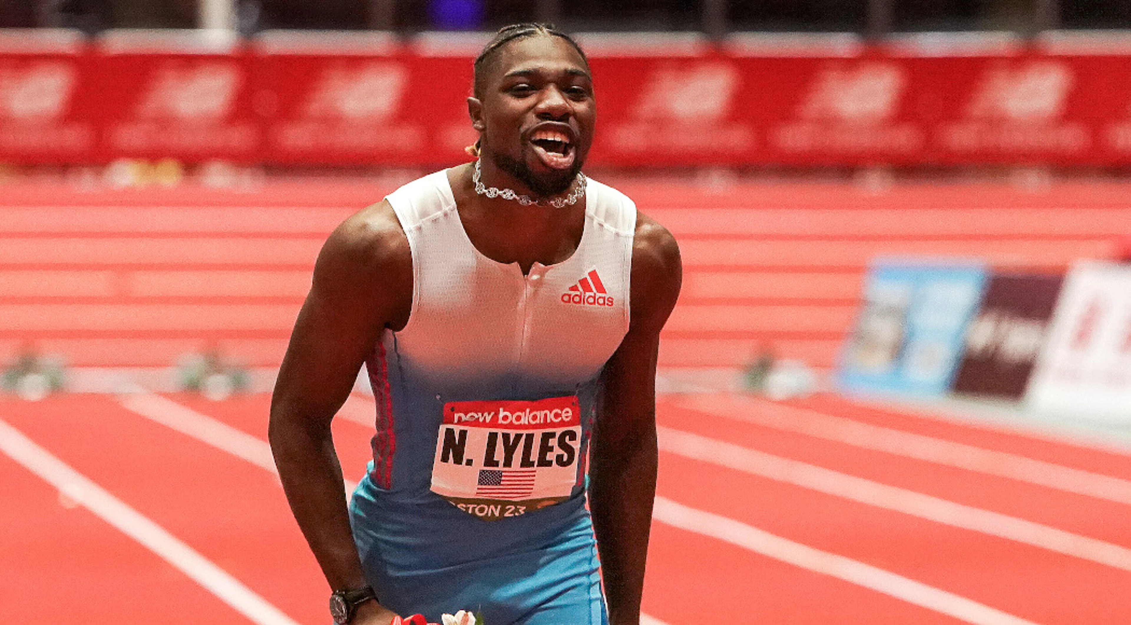 Lyles wins 150m at Atlanta City Games