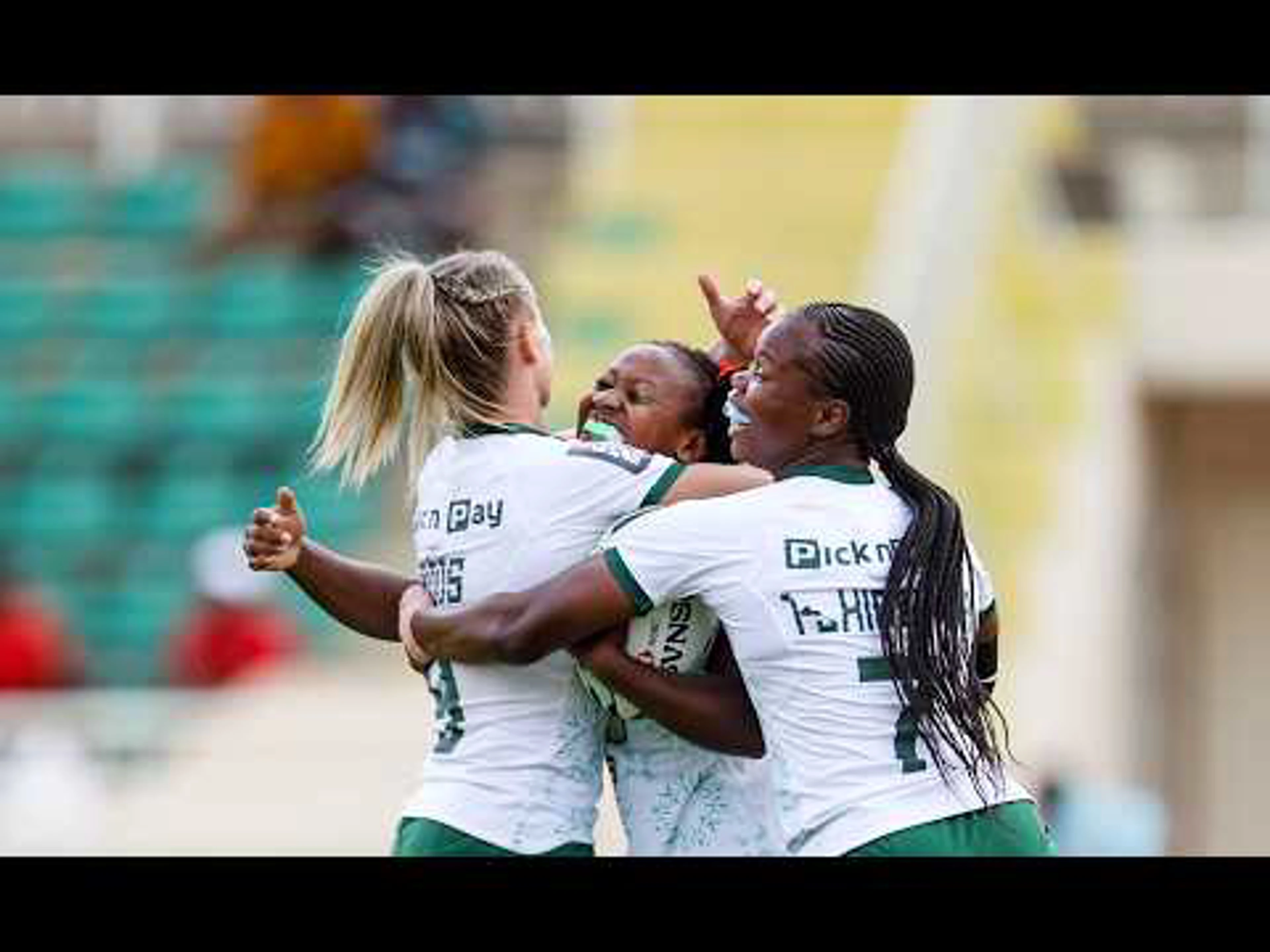 China v SA | Match Highlights | World Rugby HSBC Women's Sevens Series 2 Nairobi