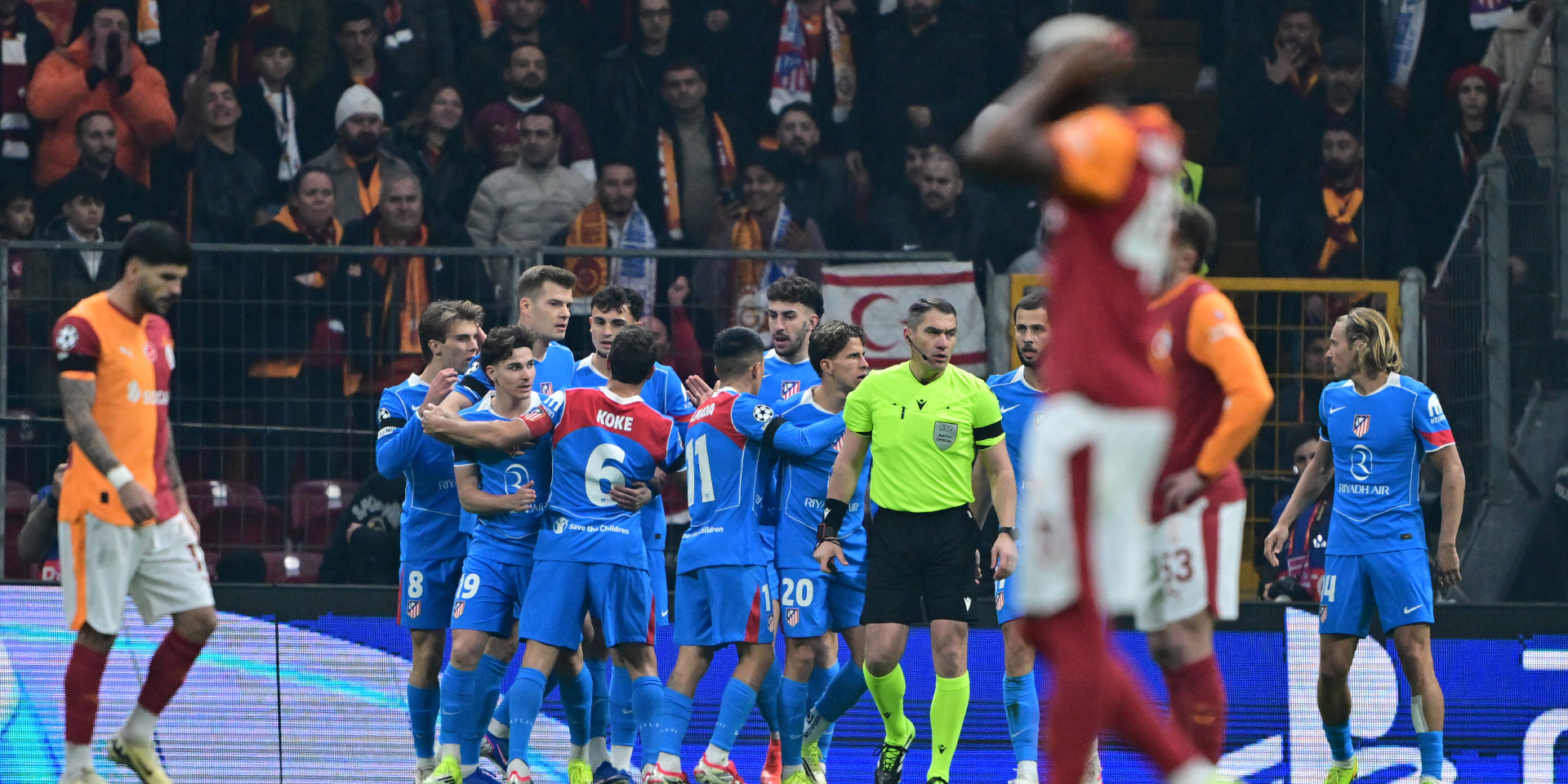 Atletico frustrated in Champions League draw at Galatasaray