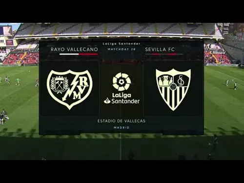 La Liga l Rayo Vallecano v Sevilla FC l Highlights