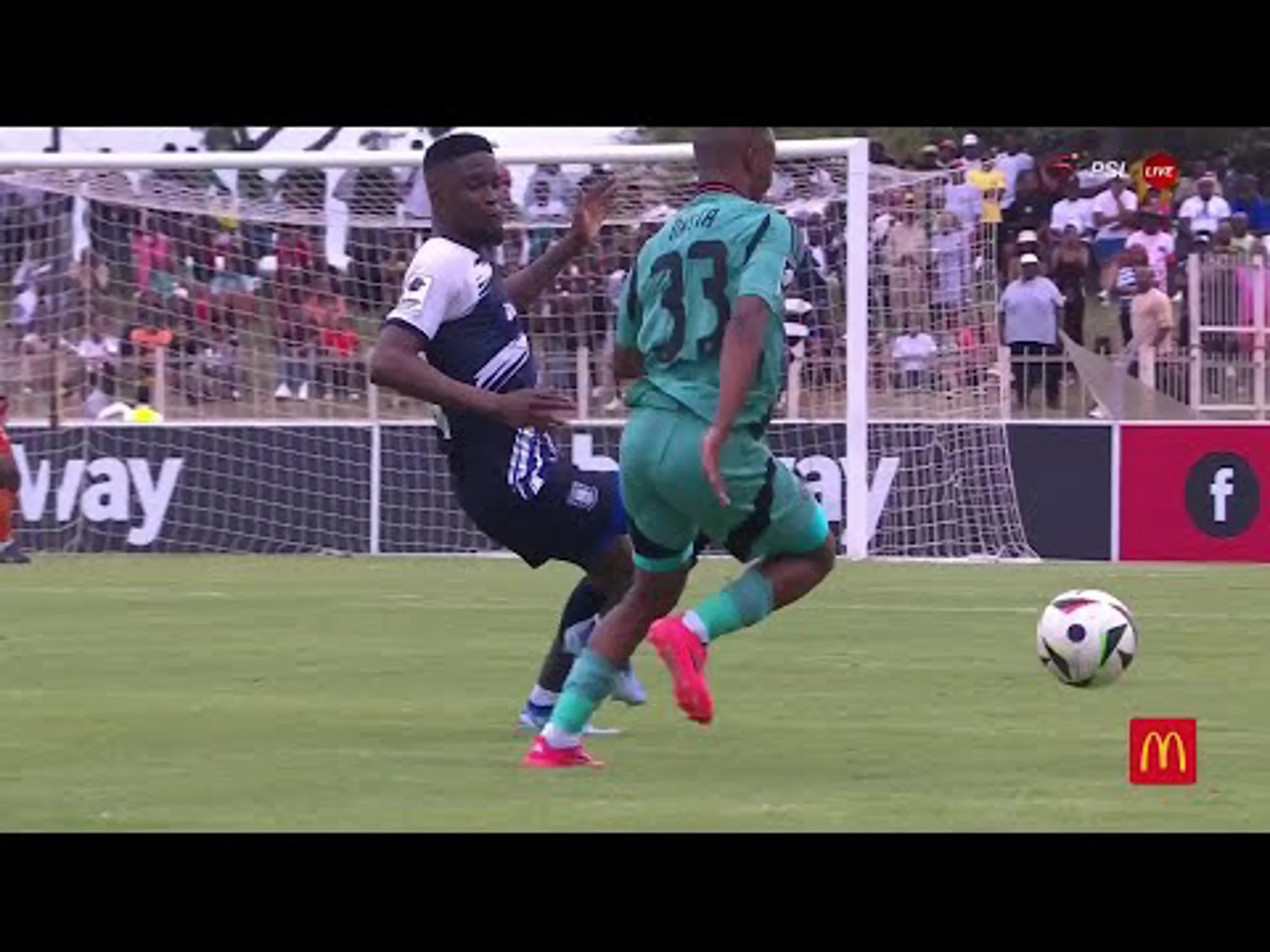 Lehlegonolo Mokone | Red Card v Orlando Pirates