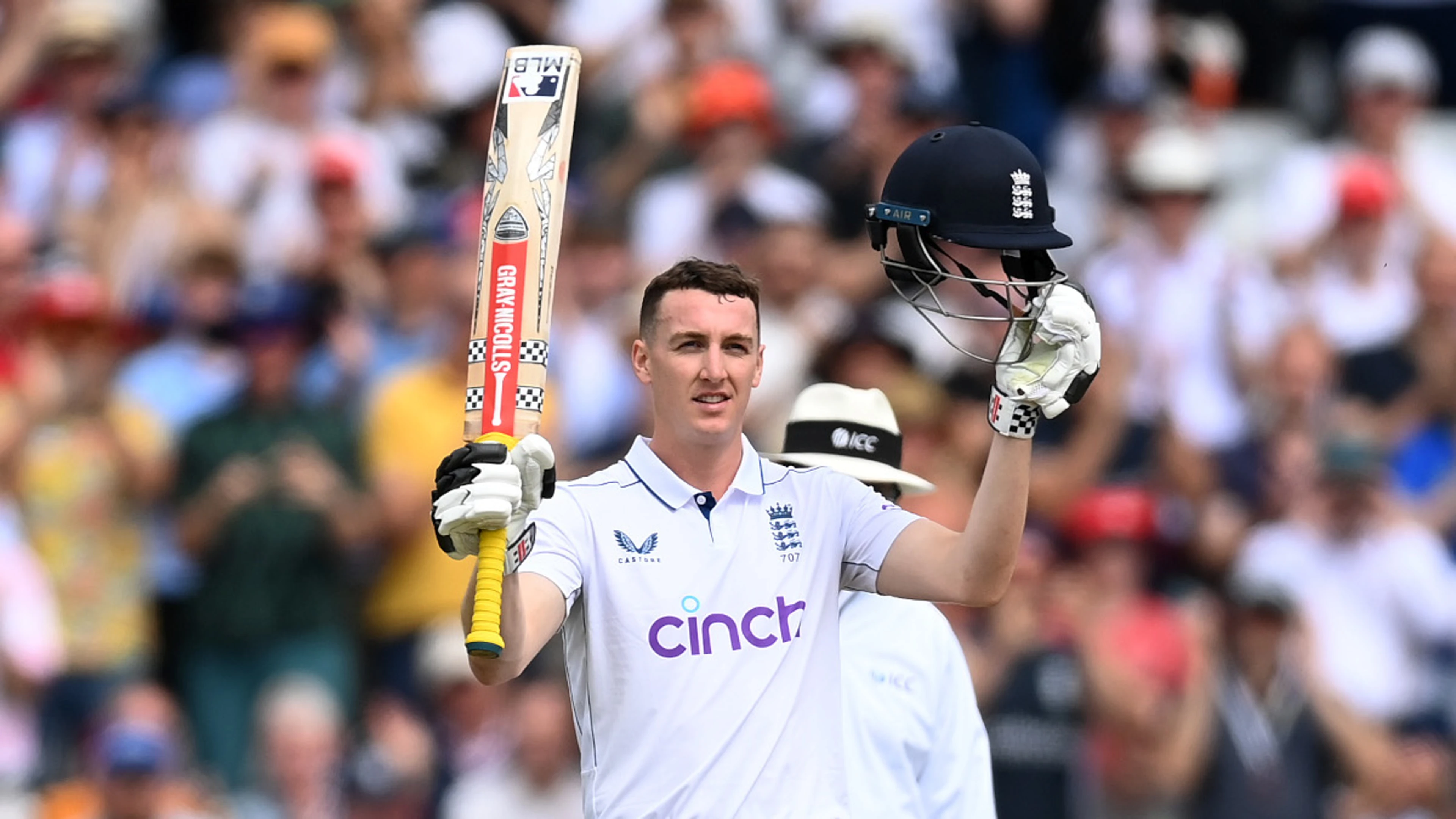 England's Brook 'won't get ahead of myself' after first home test hundred