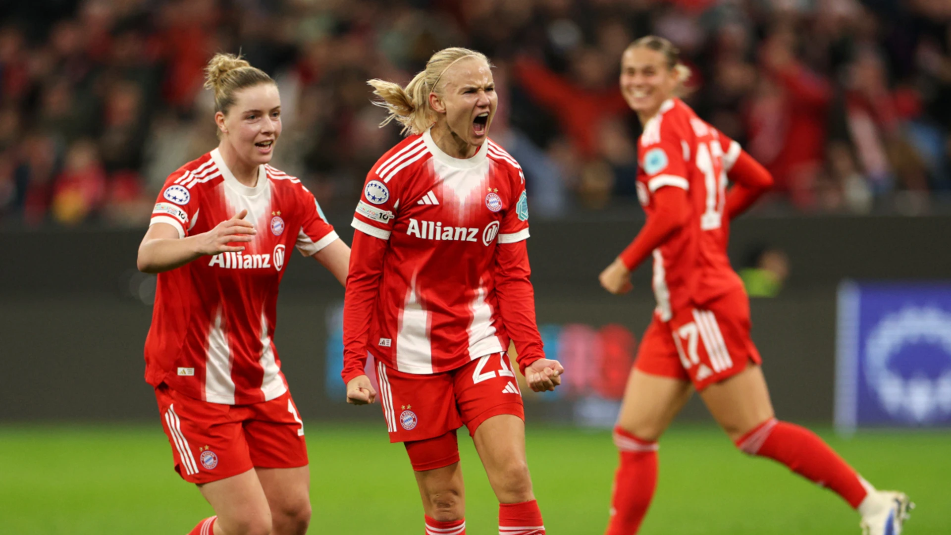 Bayern battle back to shock Arsenal in Women's Champions League