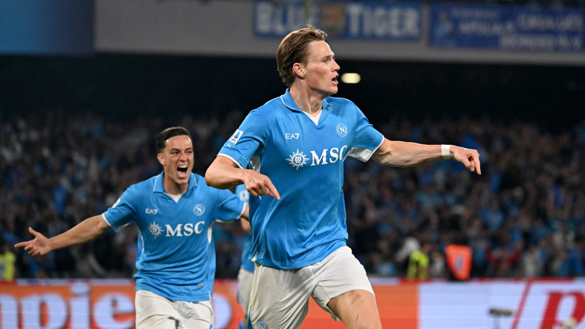 Mctominay steps out of United's shadow to become Napoli hero
