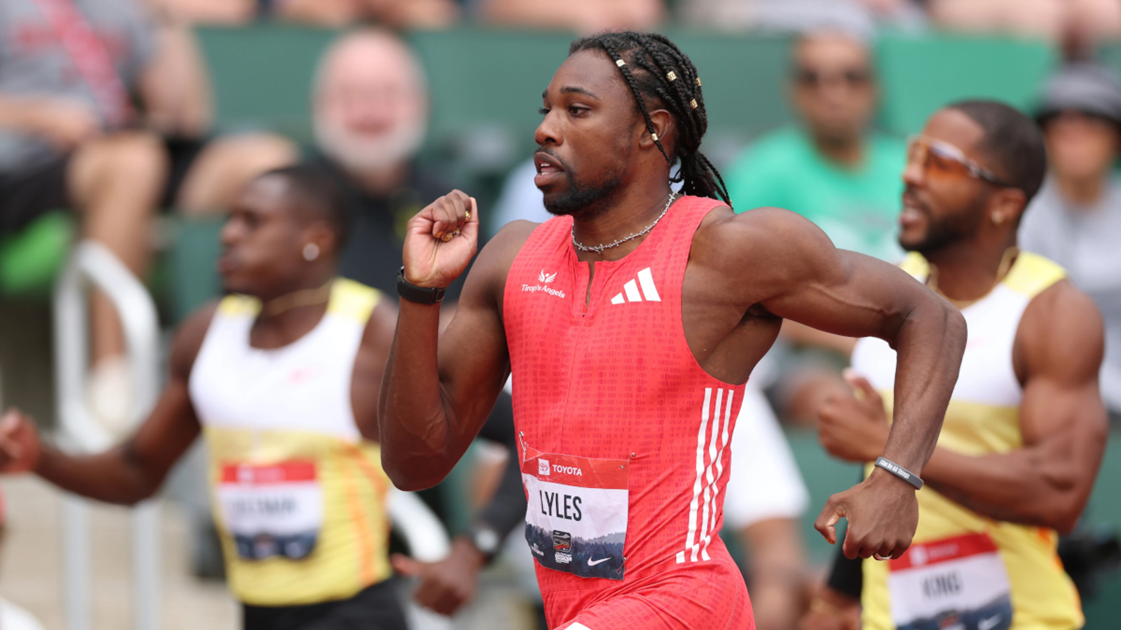 Lyles v Thompson in re-run of Olympic 100m final in Silesia