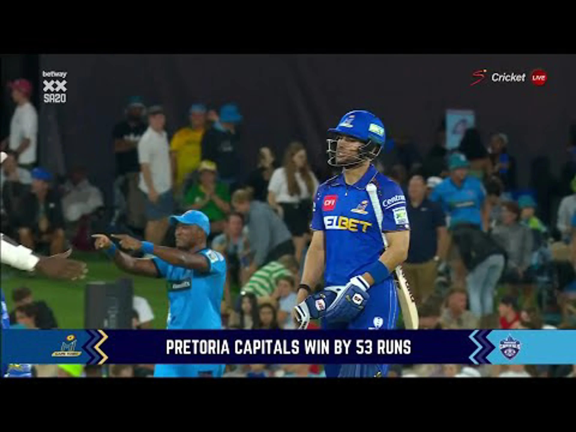 Pretoria Capitals v MI Cape Town | Betway SA20 | Short Highlights