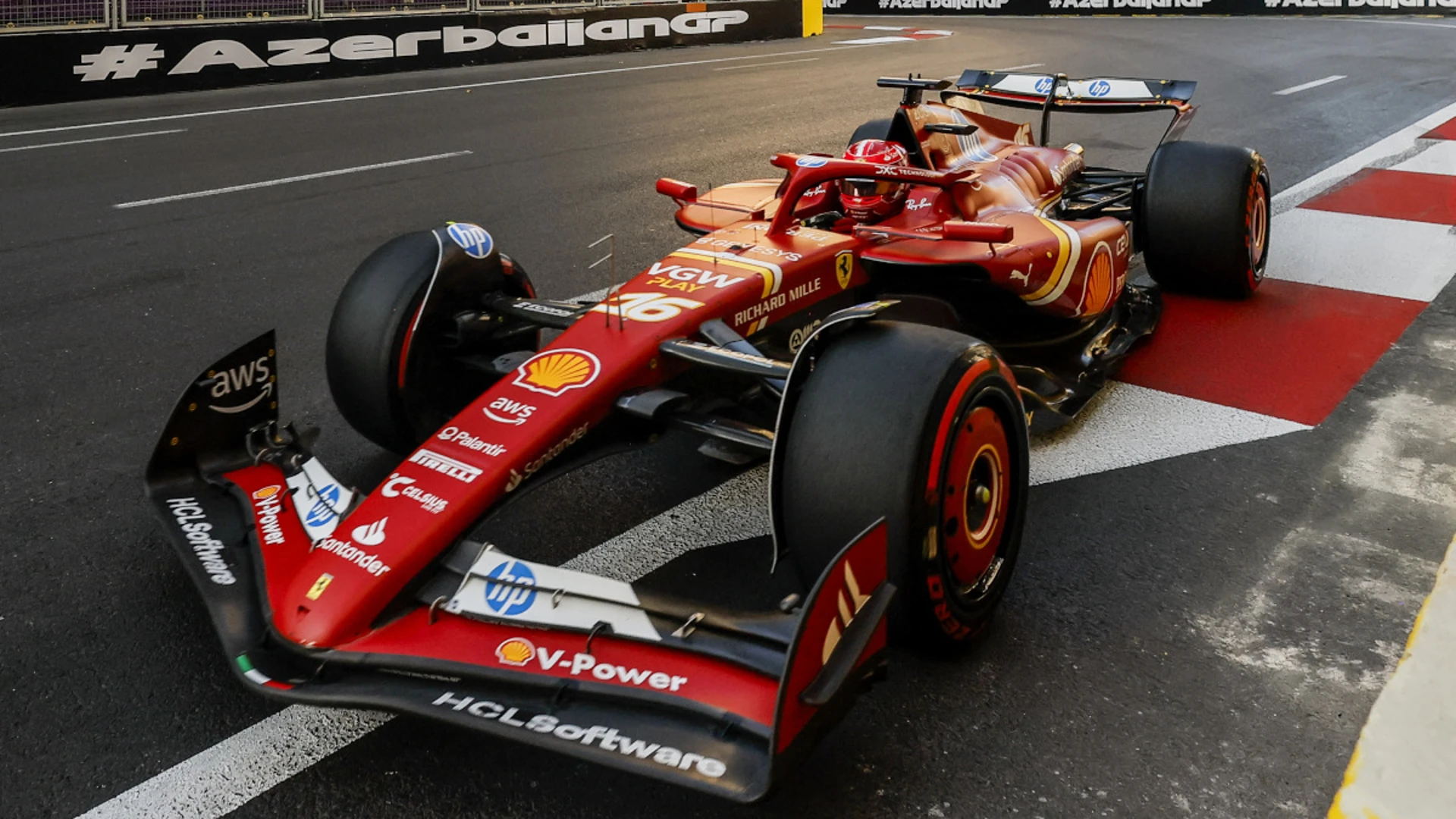 FASTEST: Leclerc bounces back from crash to top practice times