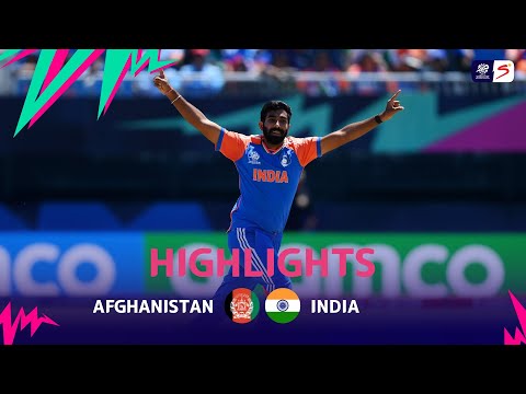 Afghanistan v India | Match Highlights | ICC T20 World Cup Group 1