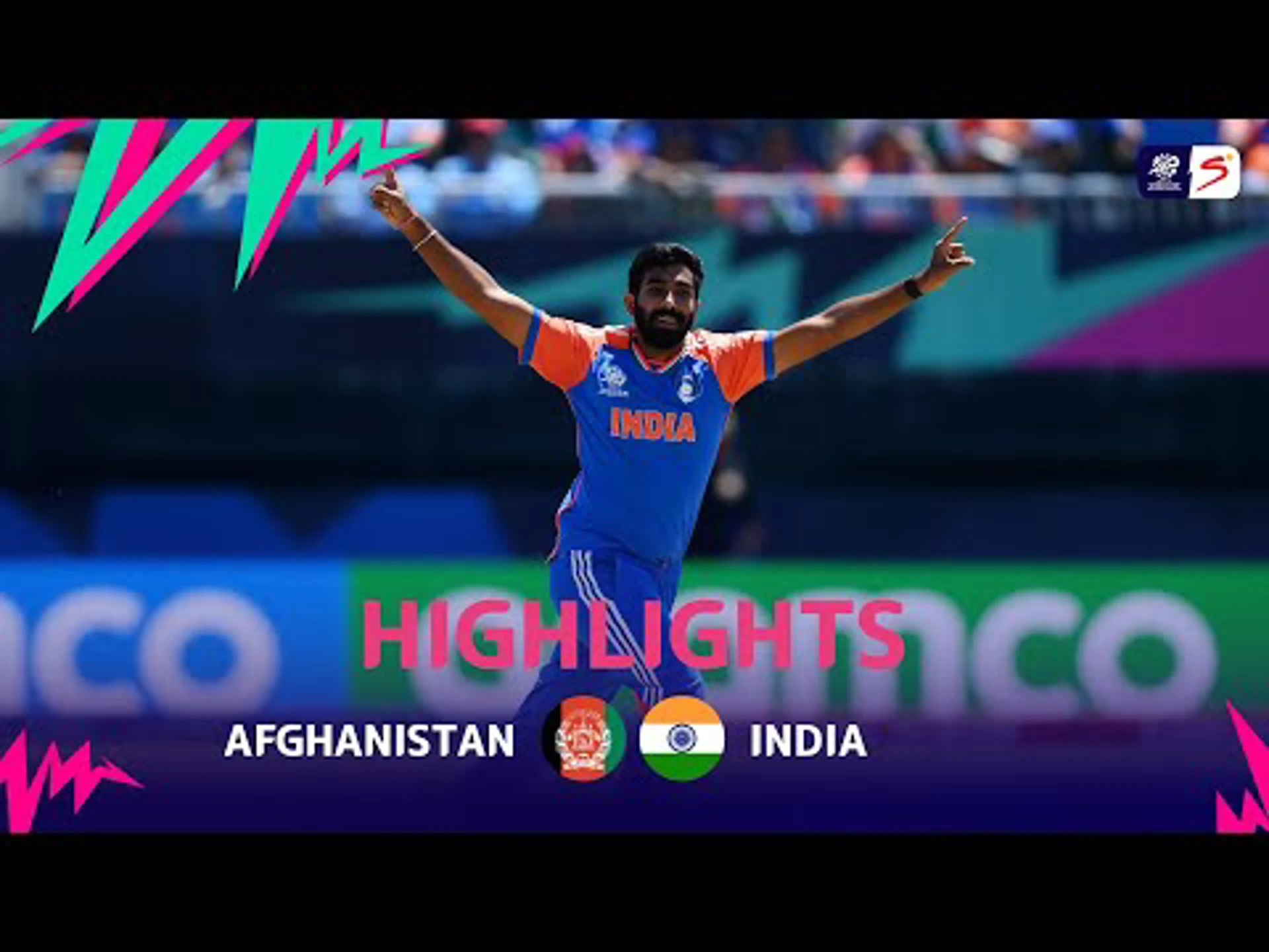 Afghanistan v India | Match Highlights | ICC T20 World Cup Group 1