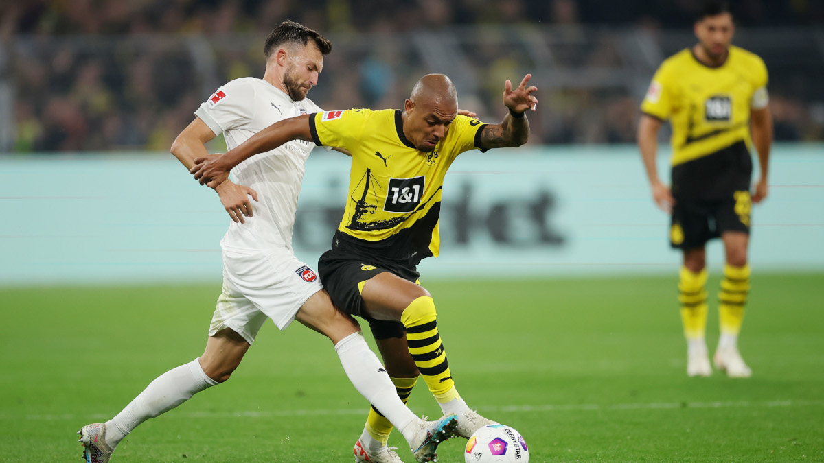 Heidenheim hold stunned Dortmund after late penalty drama