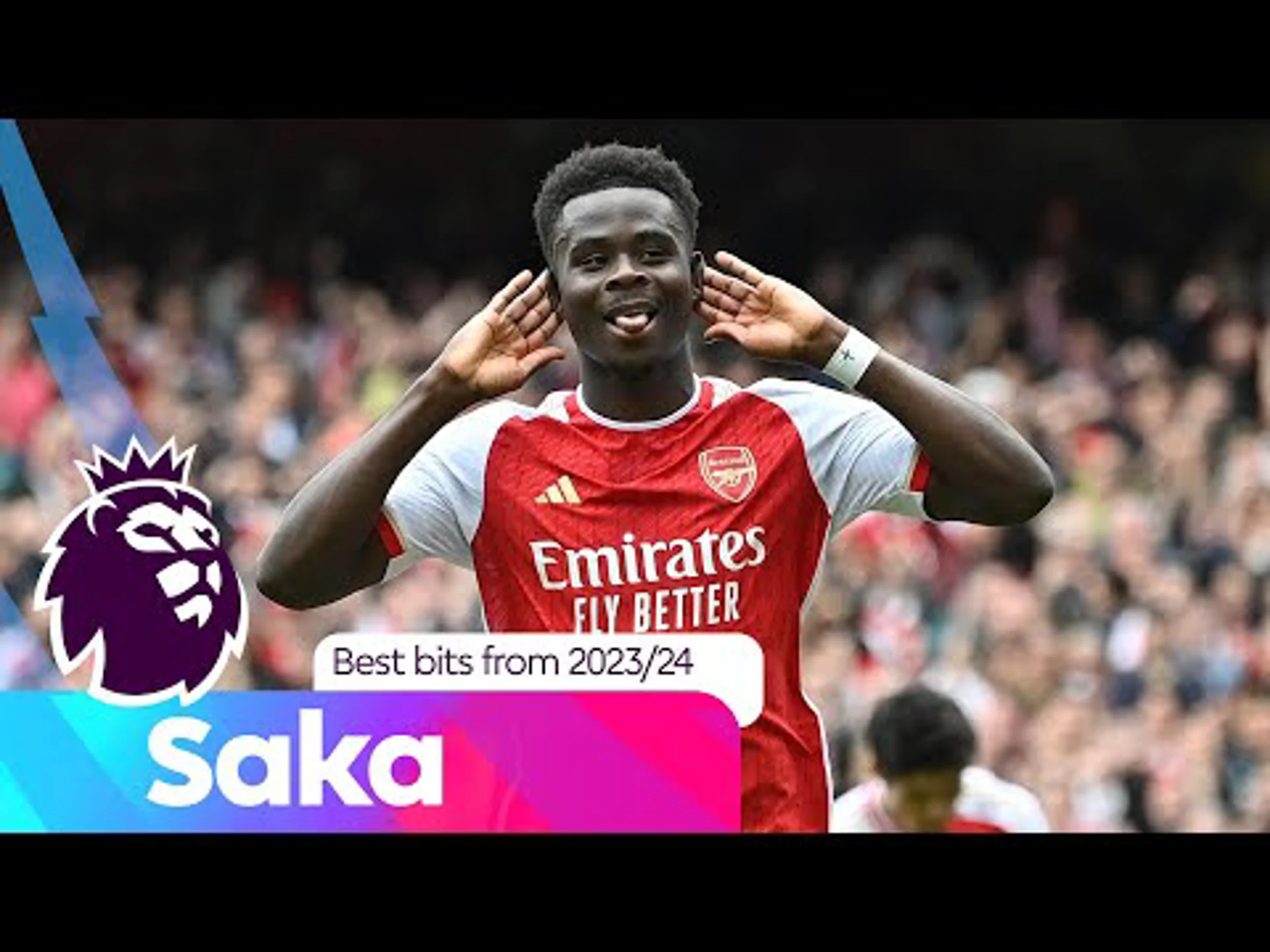 Arsenal's Starboy! The best of Bukayo Saka in the 2023/24 season | Premier League