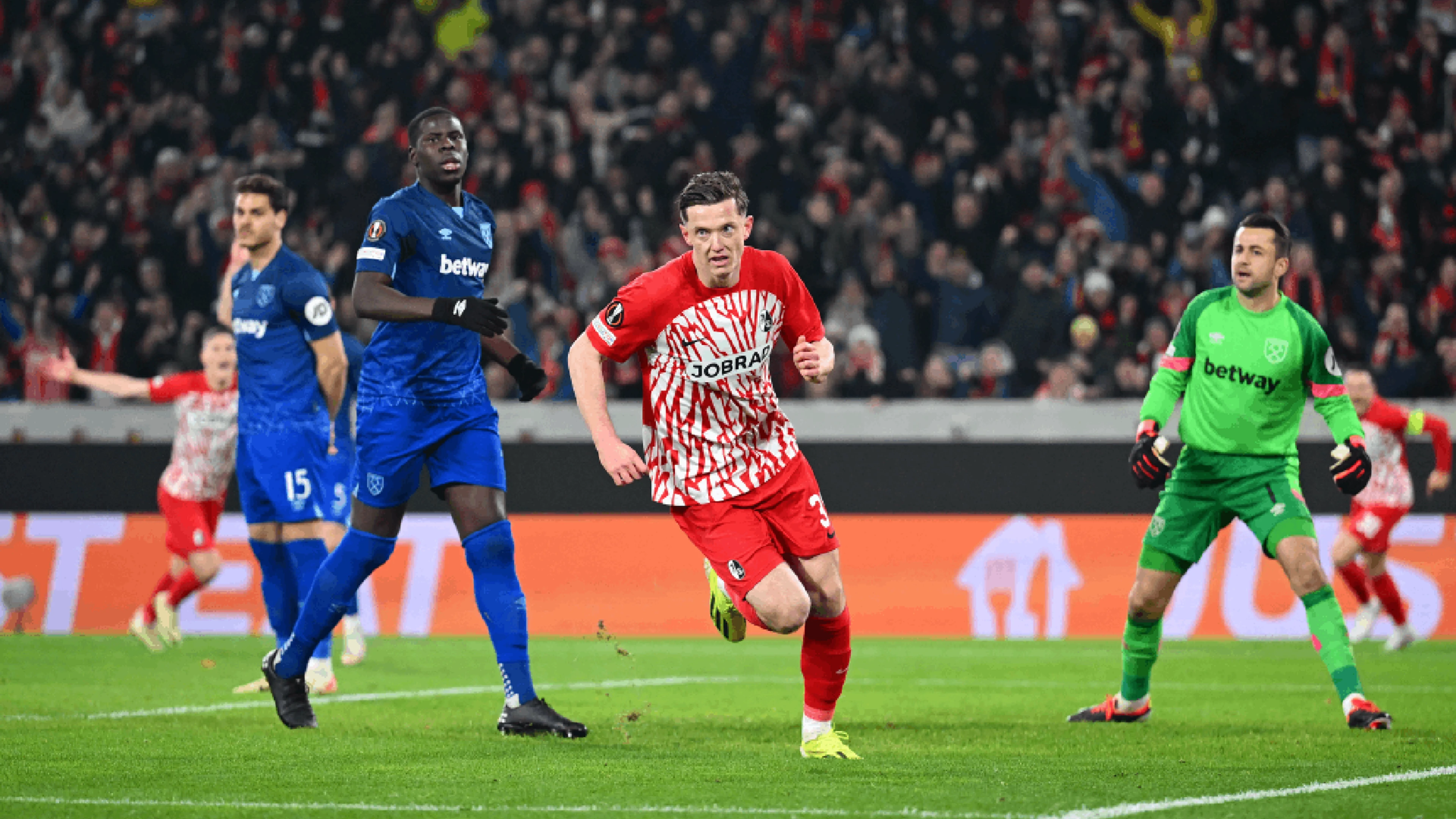 SC Freiburg v West Ham United | Match Highlights | Round of 16 | 1st Leg | UEFA Europa League