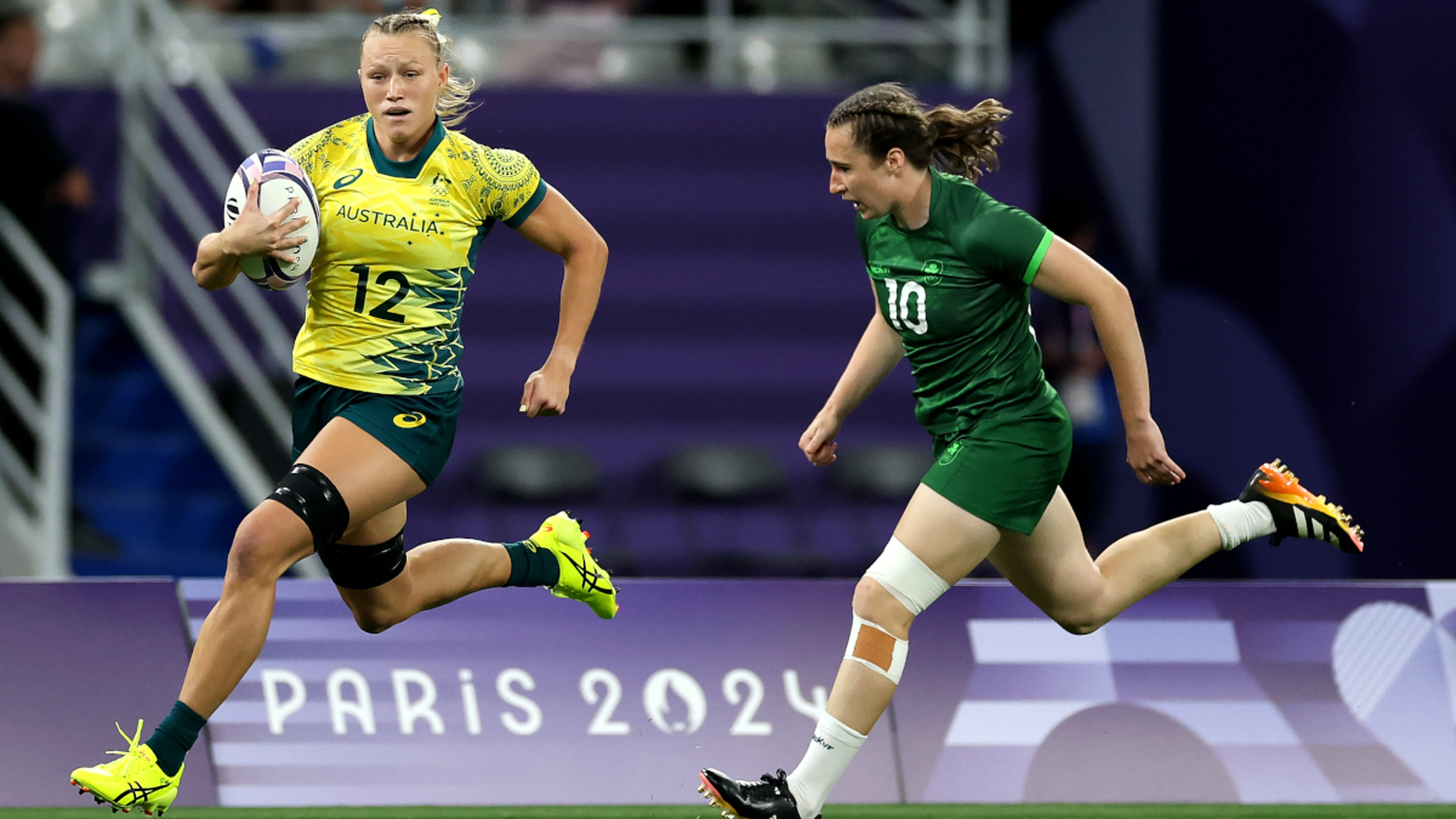 Australia v Ireland | QF4 Highlights | Women's Olympics Rugby Sevens, Paris 2024 