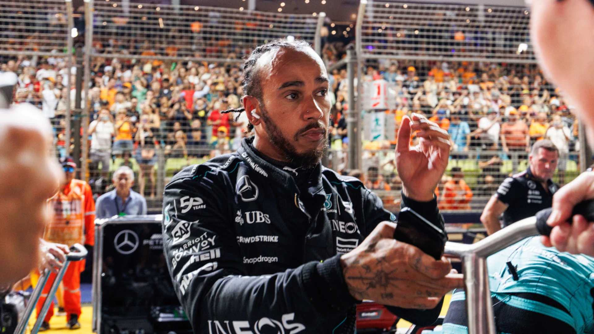 Hamilton reveals long battle with depression in Times interview