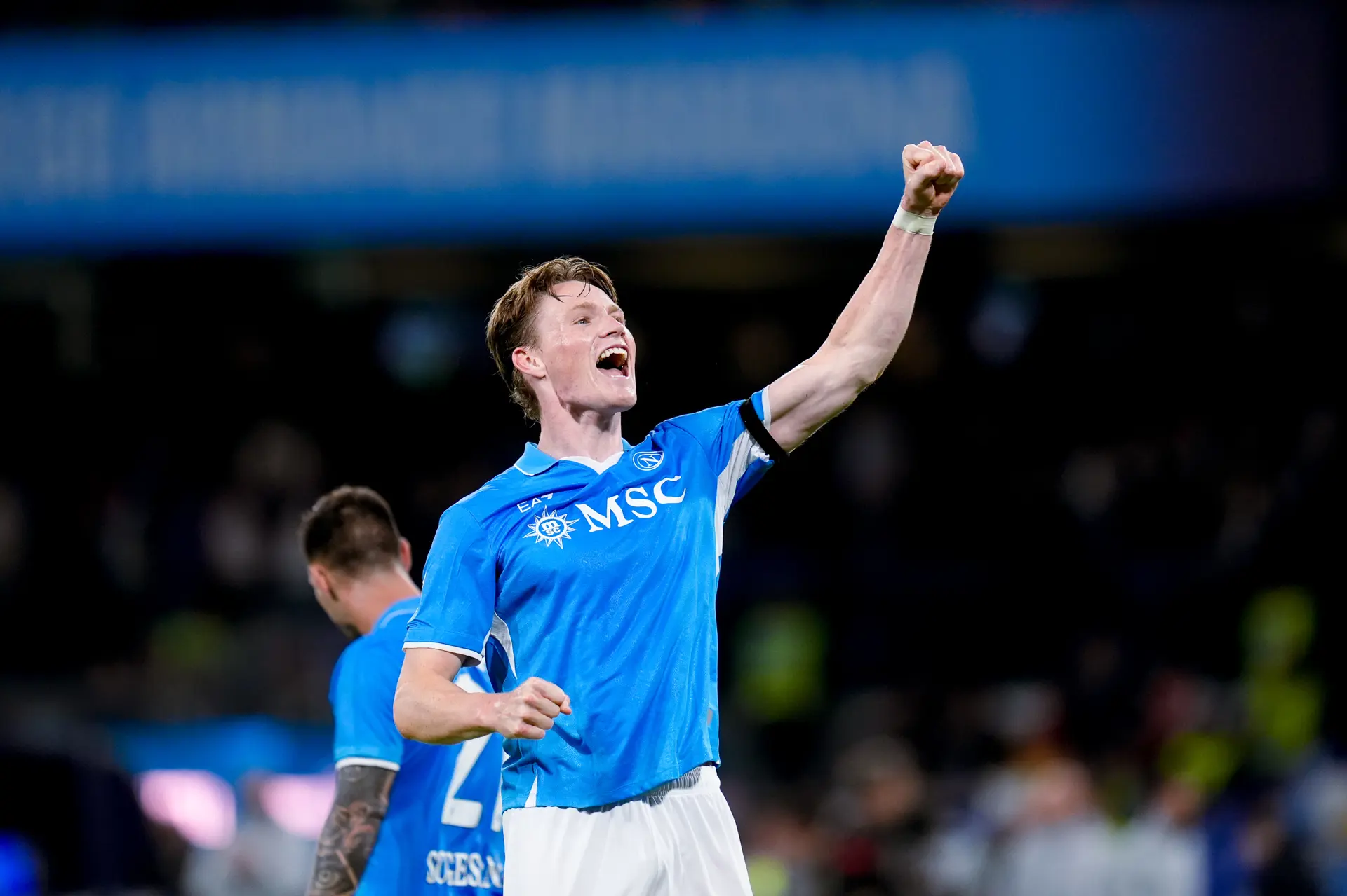 Conte lauds McTominay's growth as Napoli eye Serie A title