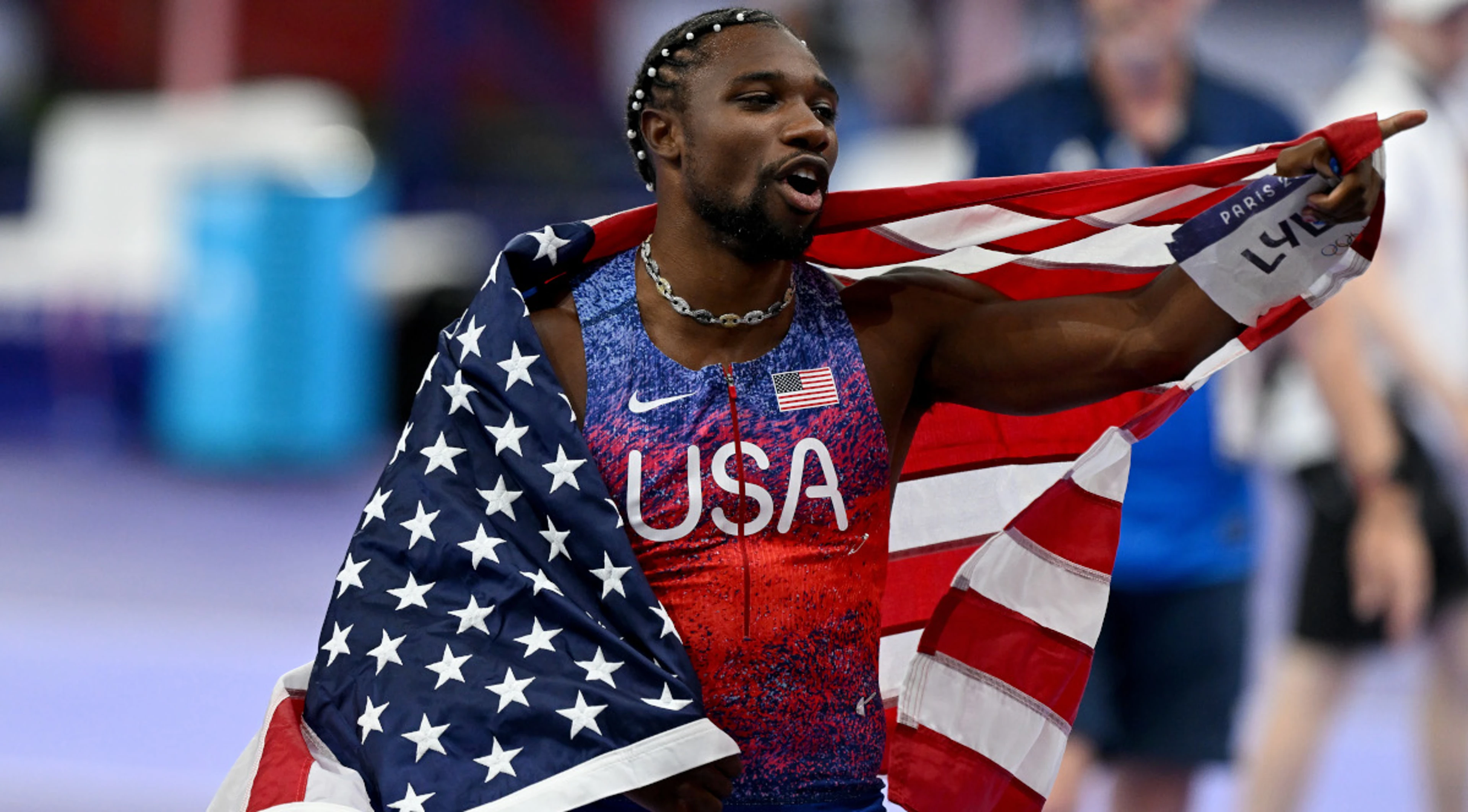 'Rock star' Lyles banishes Tokyo demons with Paris 100m gold