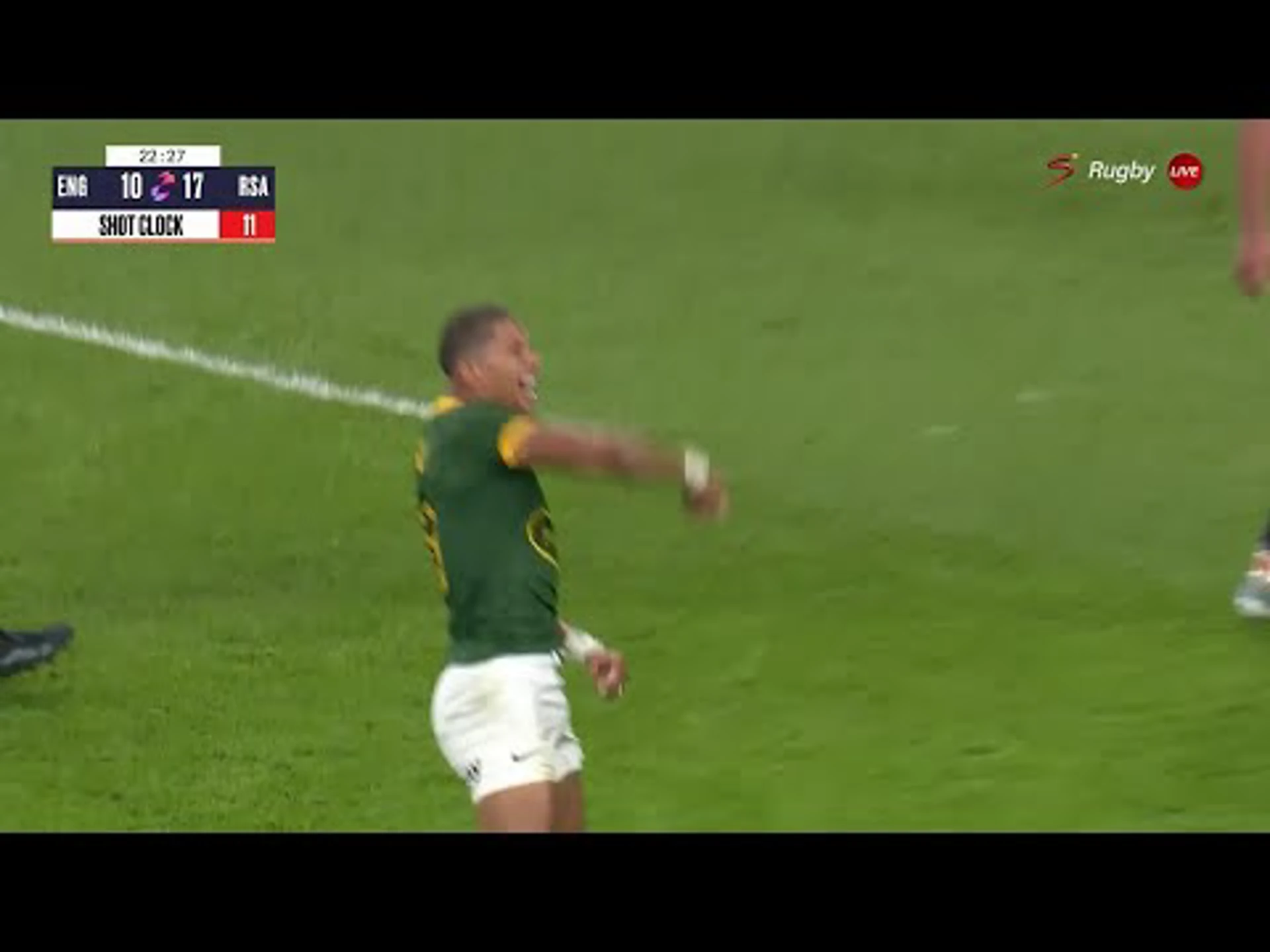 Cheslin Kolbe | 22ⁿᵈ Minute Try v England