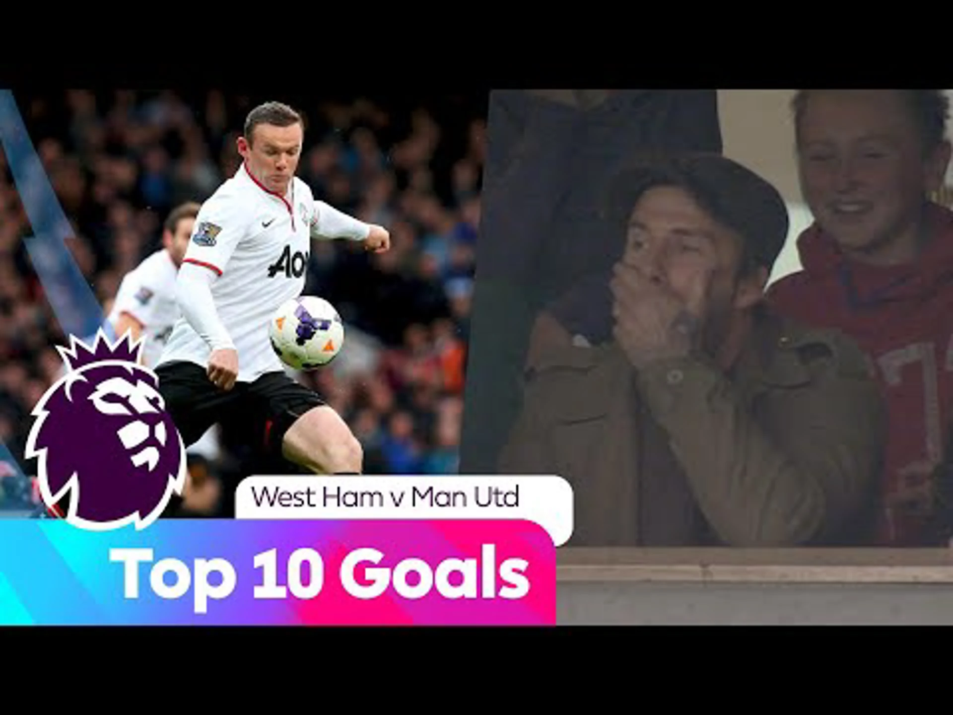 Top Ten Goals | Man Utd v West Ham | Premier League