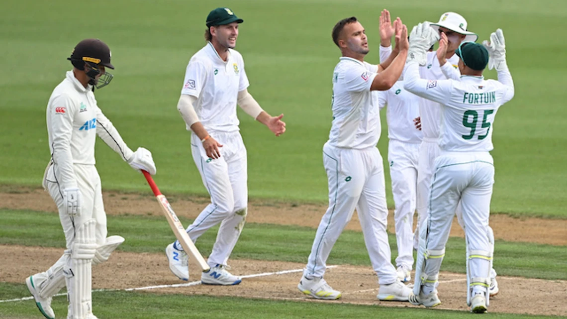 New Zealand v South Africa | Match Highlights | 2nd Test Day 2