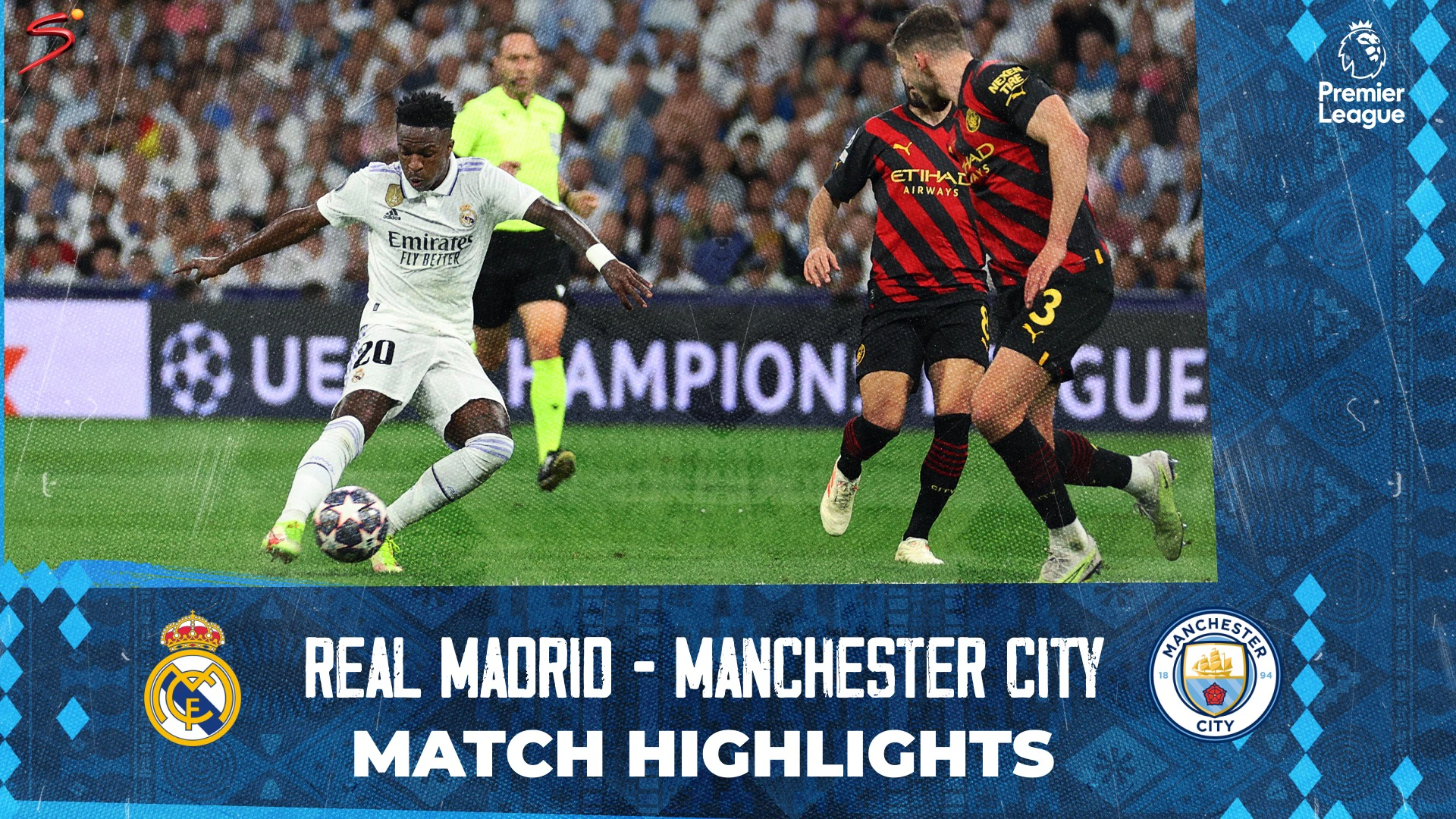 UEFA Champions League | SF | 1st Leg | Real Madrid v Manchester City | Match in 3 minutes