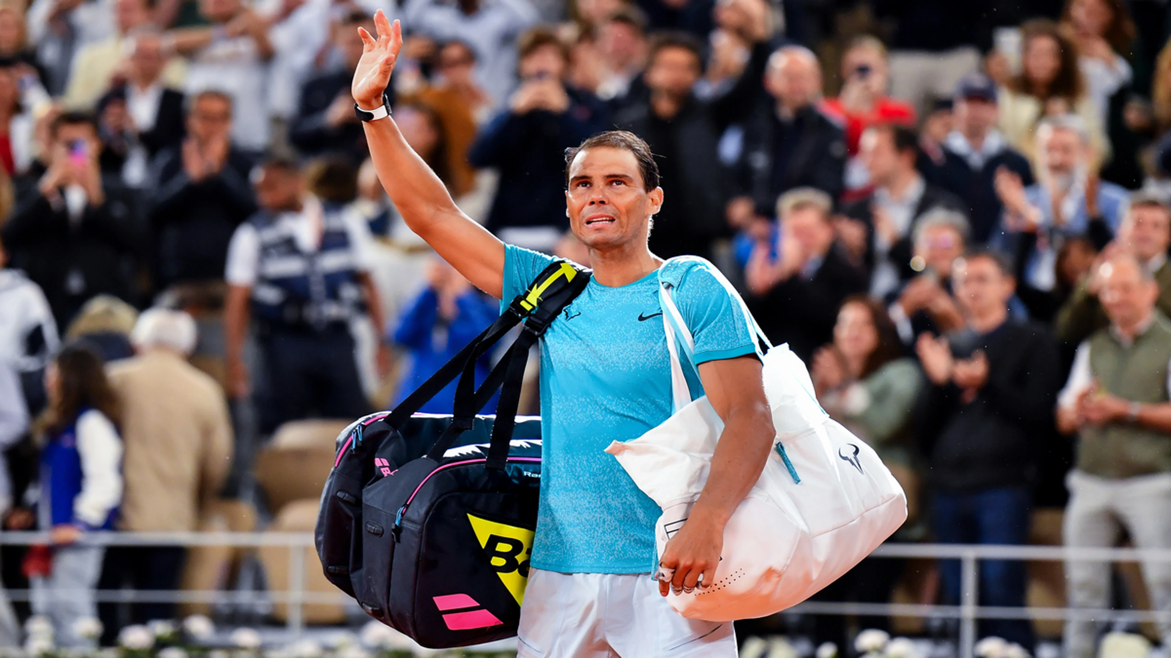 Fans' tears flow as 'legend' Nadal bows out at French Open
