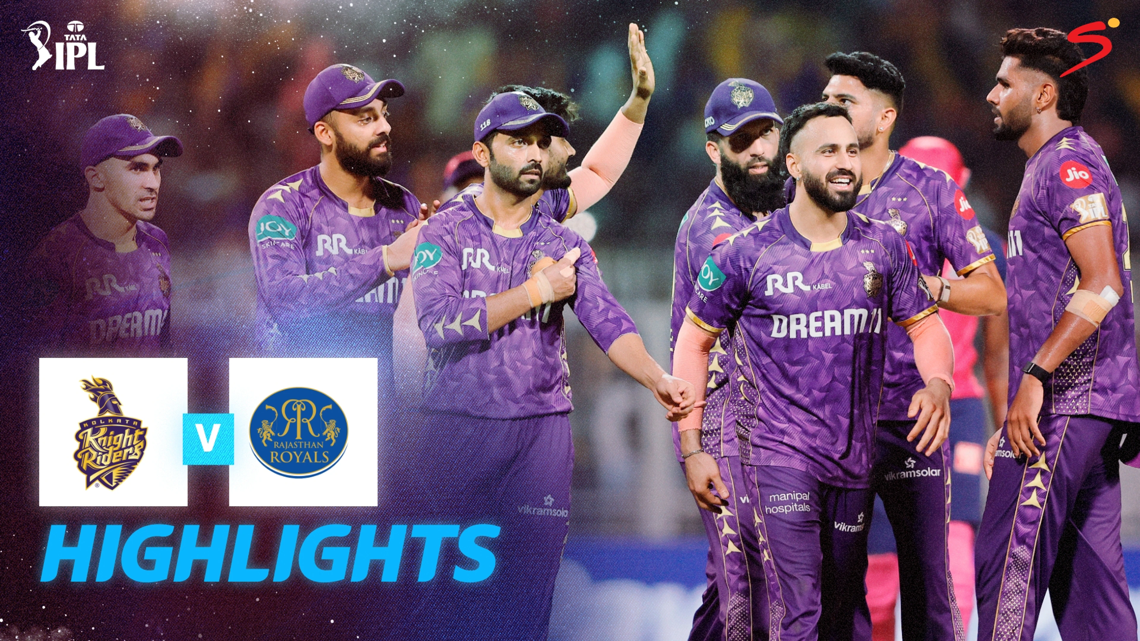 Kolkata Knight Riders v Rajasthan Royals |  Match Highlights | IPL 2025