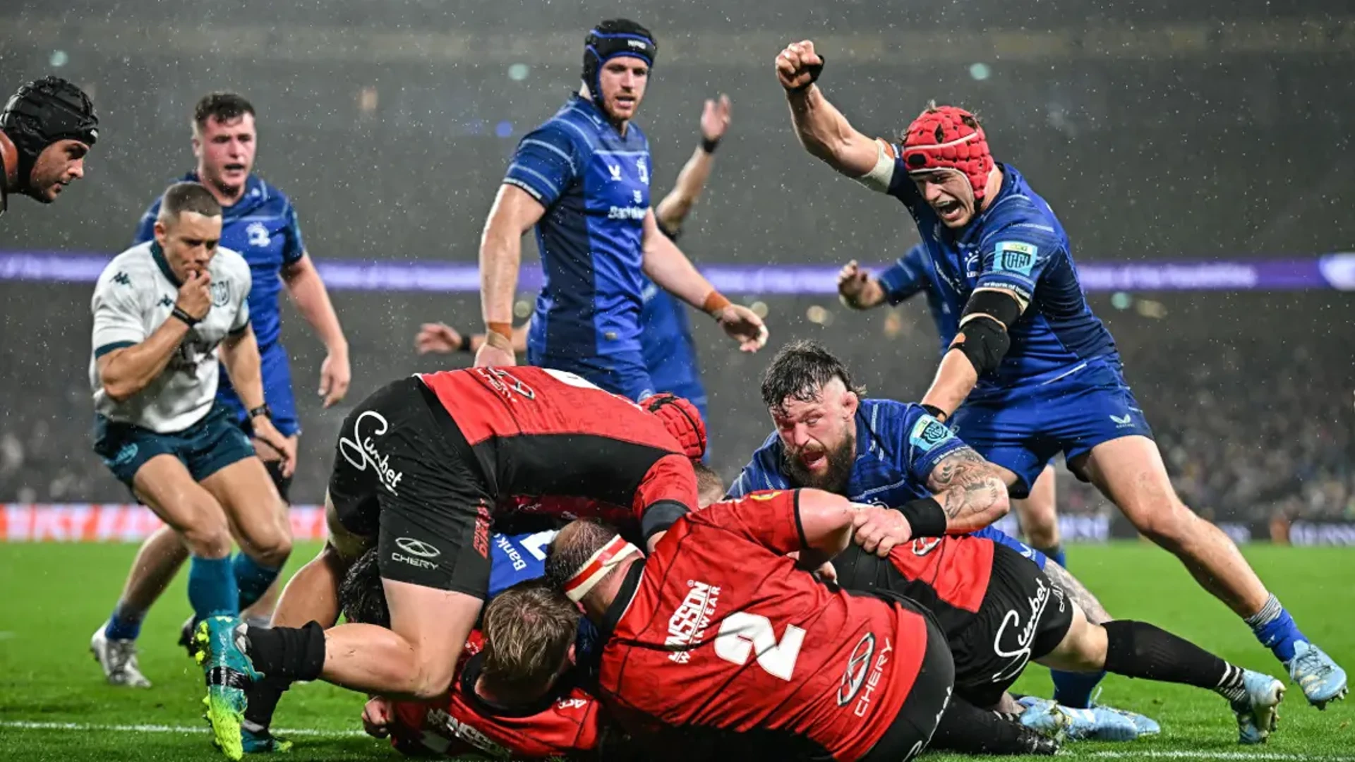 DAMP SQUIB IN DUBLIN: Leinster end Lions' unbeaten run