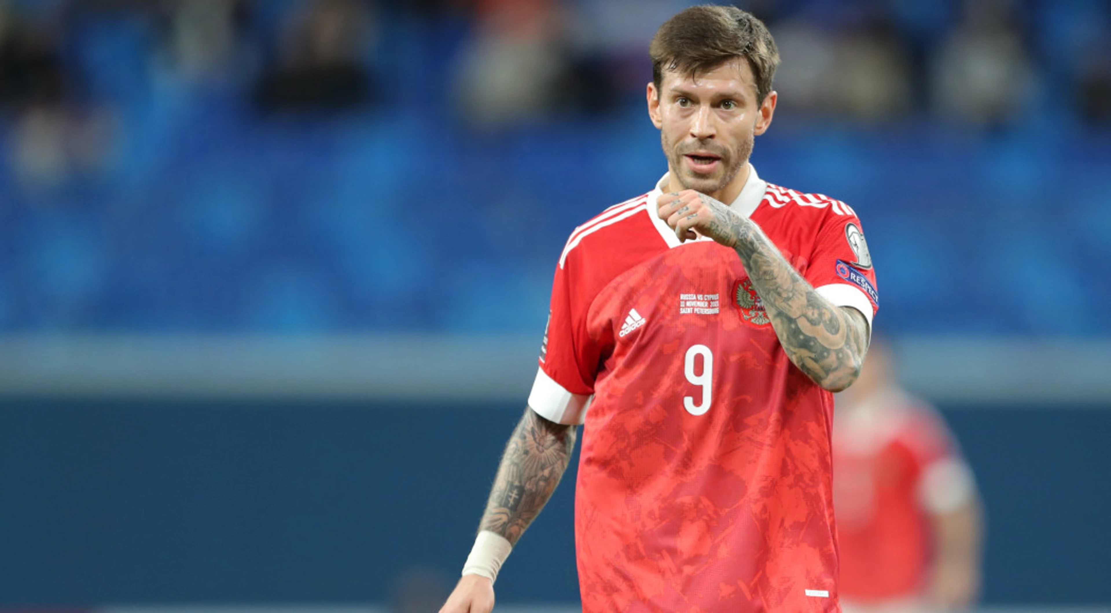 'No to war', says Russian international Smolov