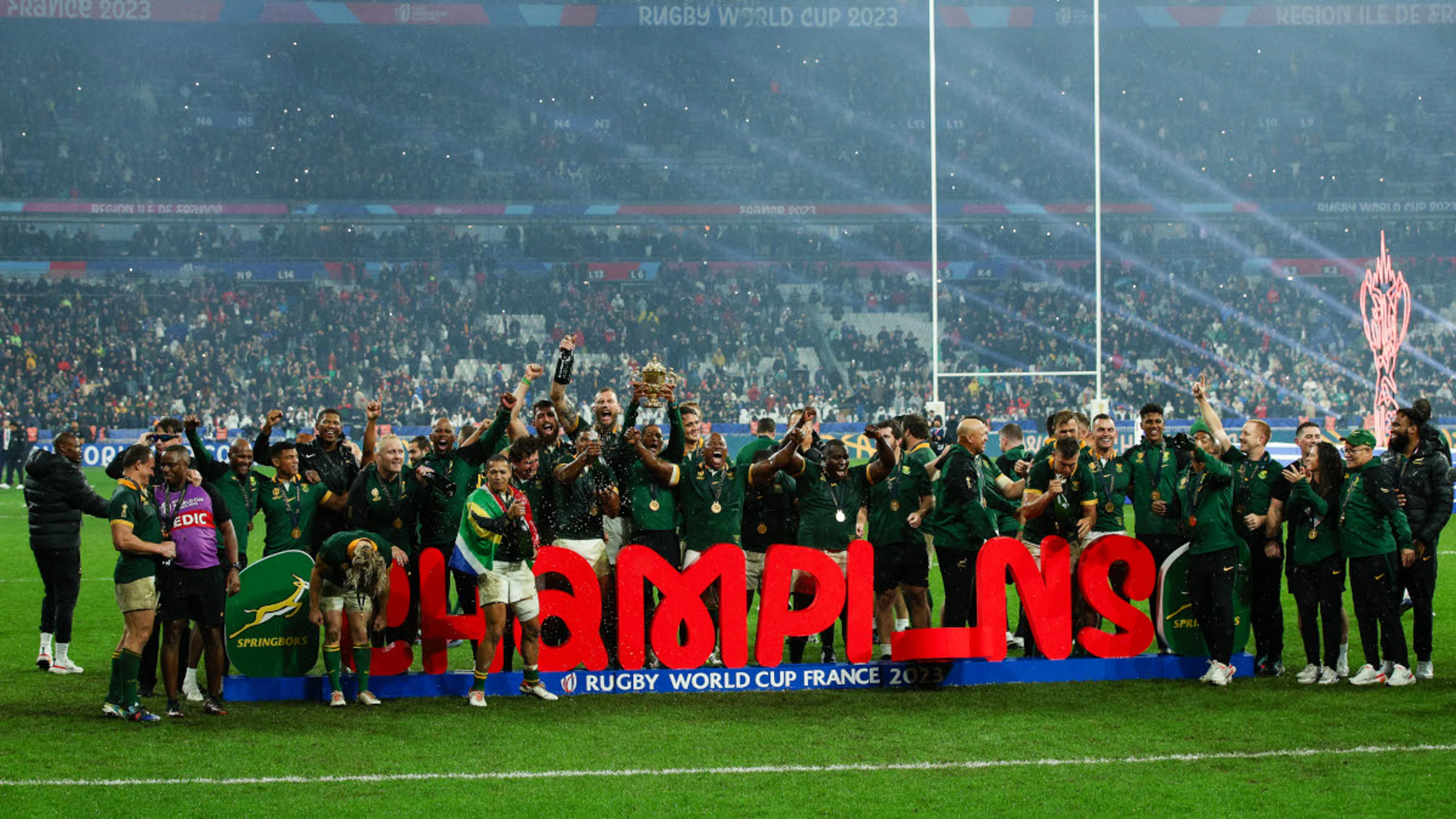 Halala Springboks, Champions of the World