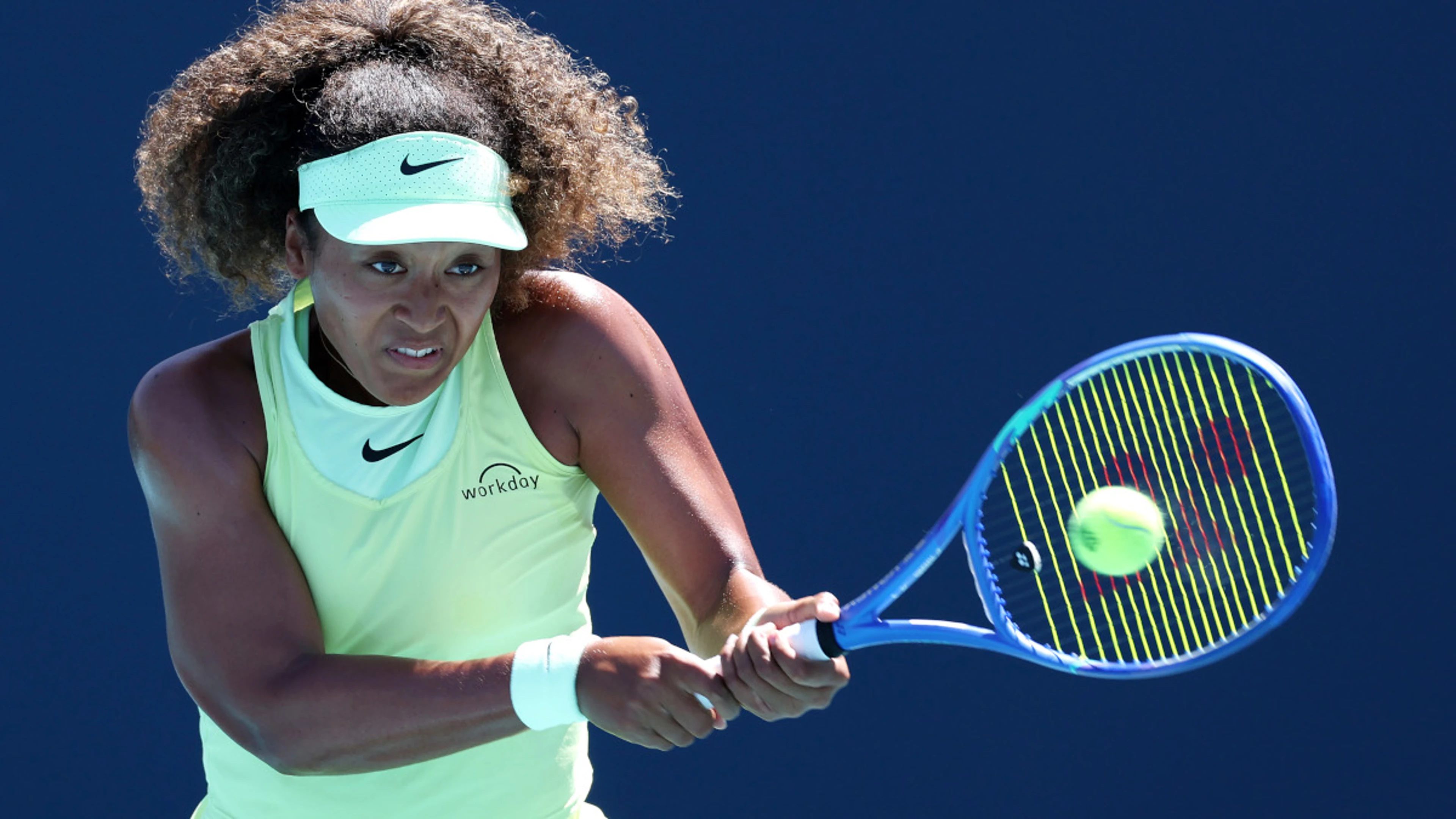Osaka survives first-round scare in Miami
