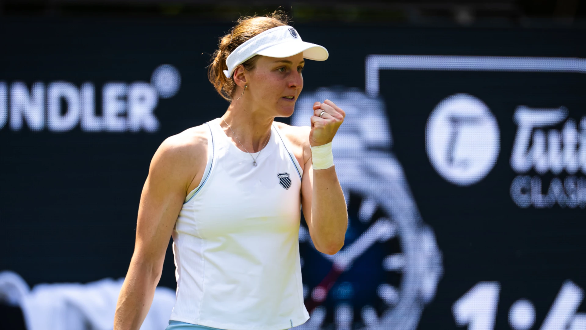 Samsonova downs Osaka in Berlin WTA first round