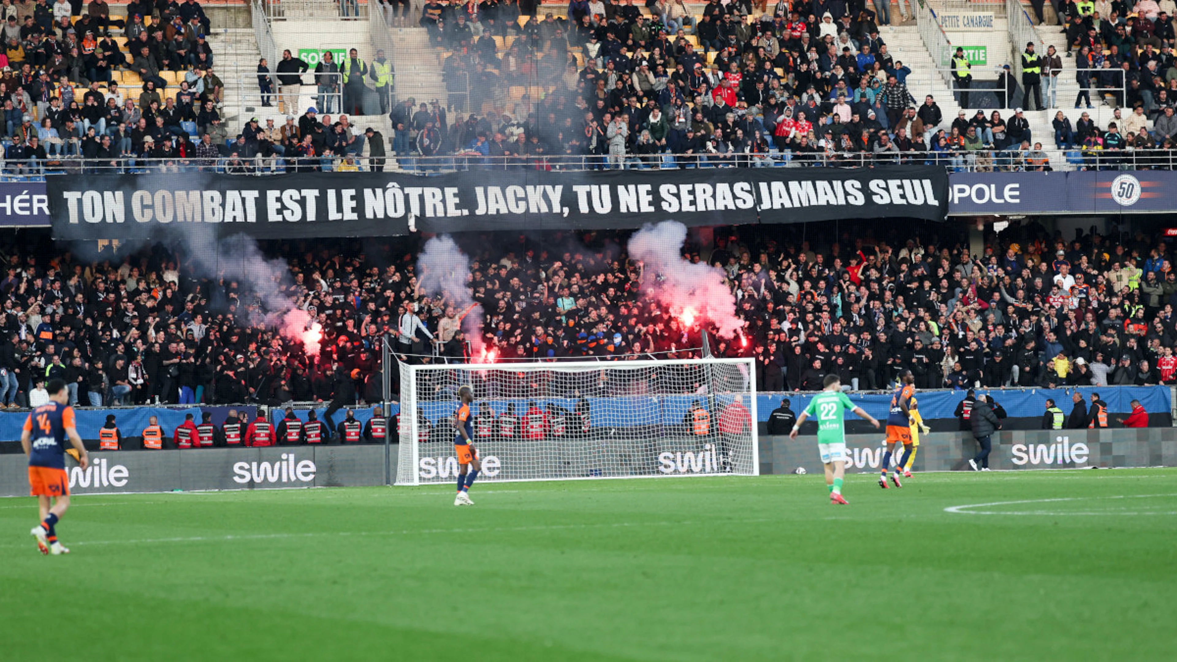 PSG beat Marseille as Montpellier game abandoned due to crowd trouble