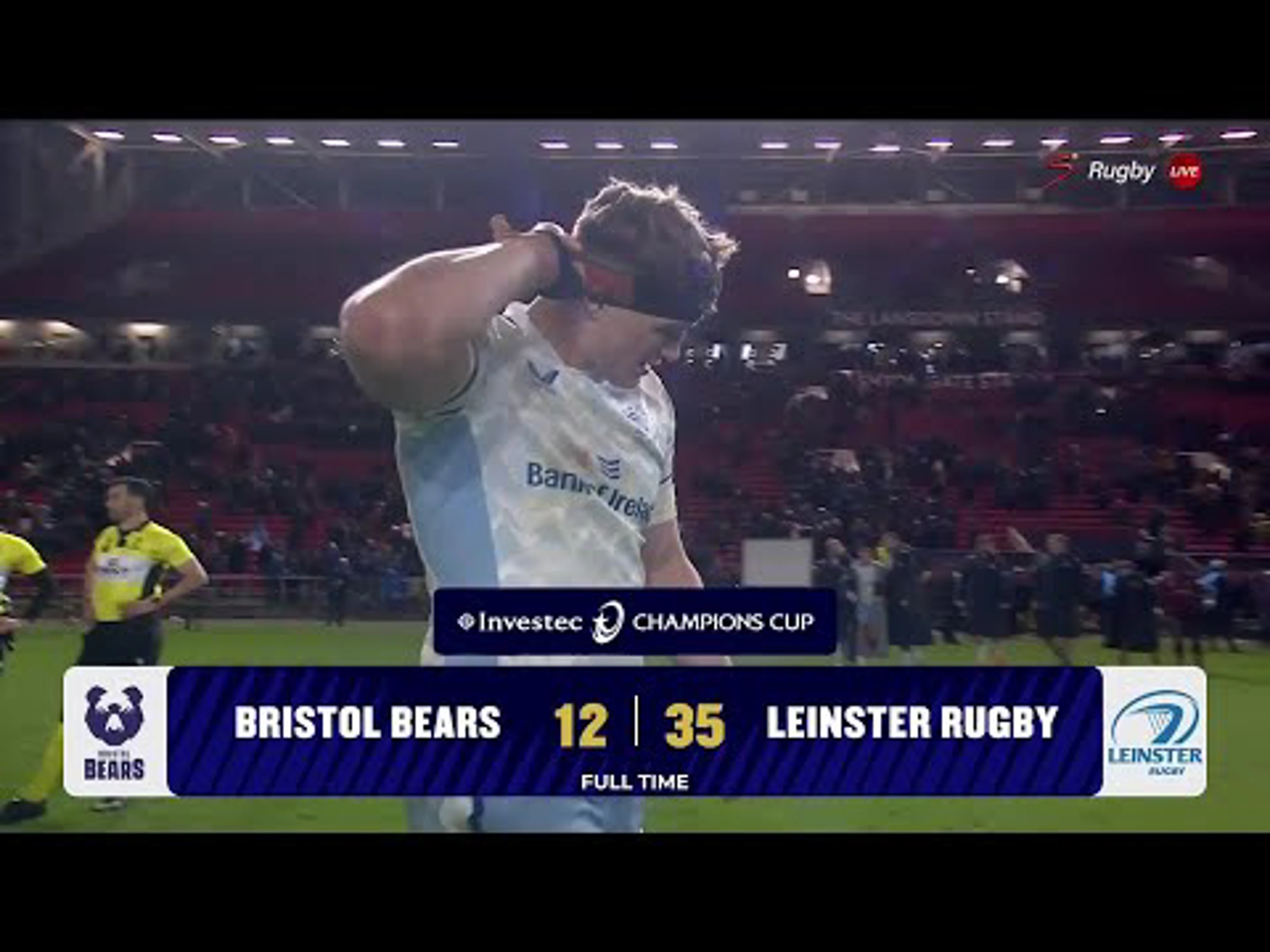 Bristol Bears v Leinster Rugby | Match in 5 Minutes | Champions Cup
