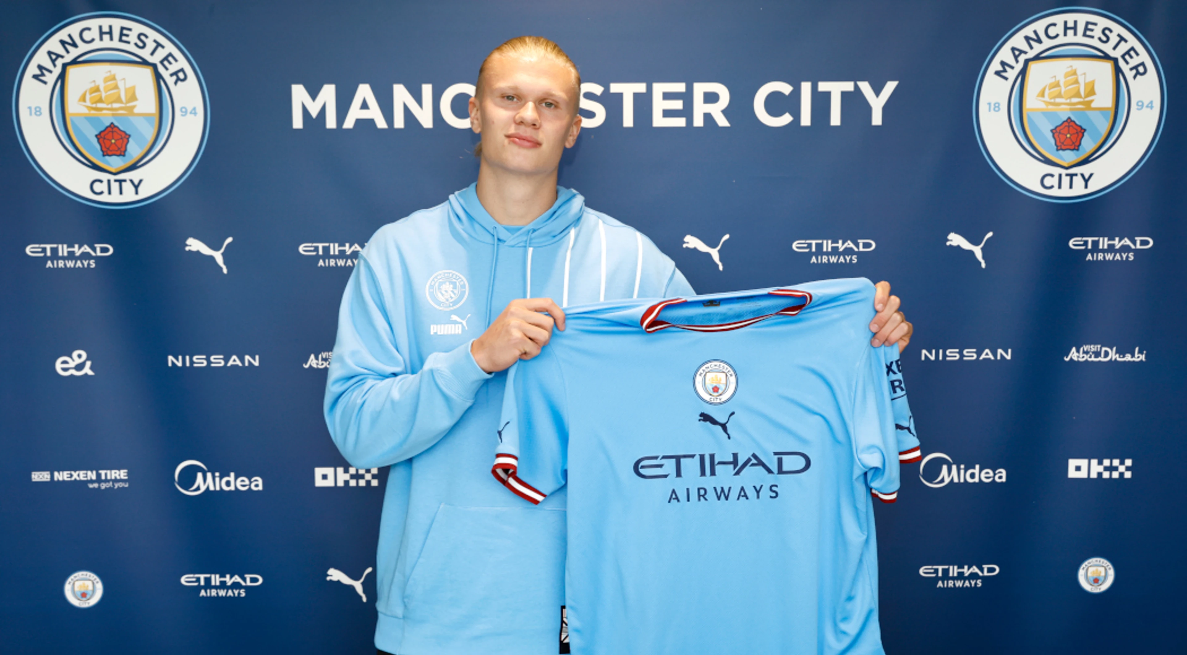 Manchester City complete Haaland signing