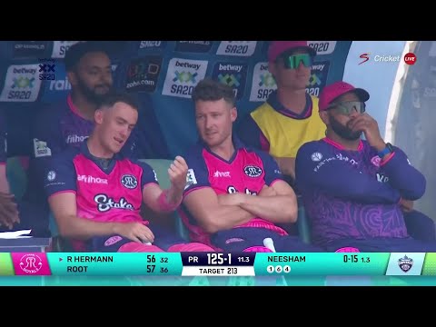 Rubin Hermann 56 runs | Pretoria Capitals v Paarl Royals | Betway SA20