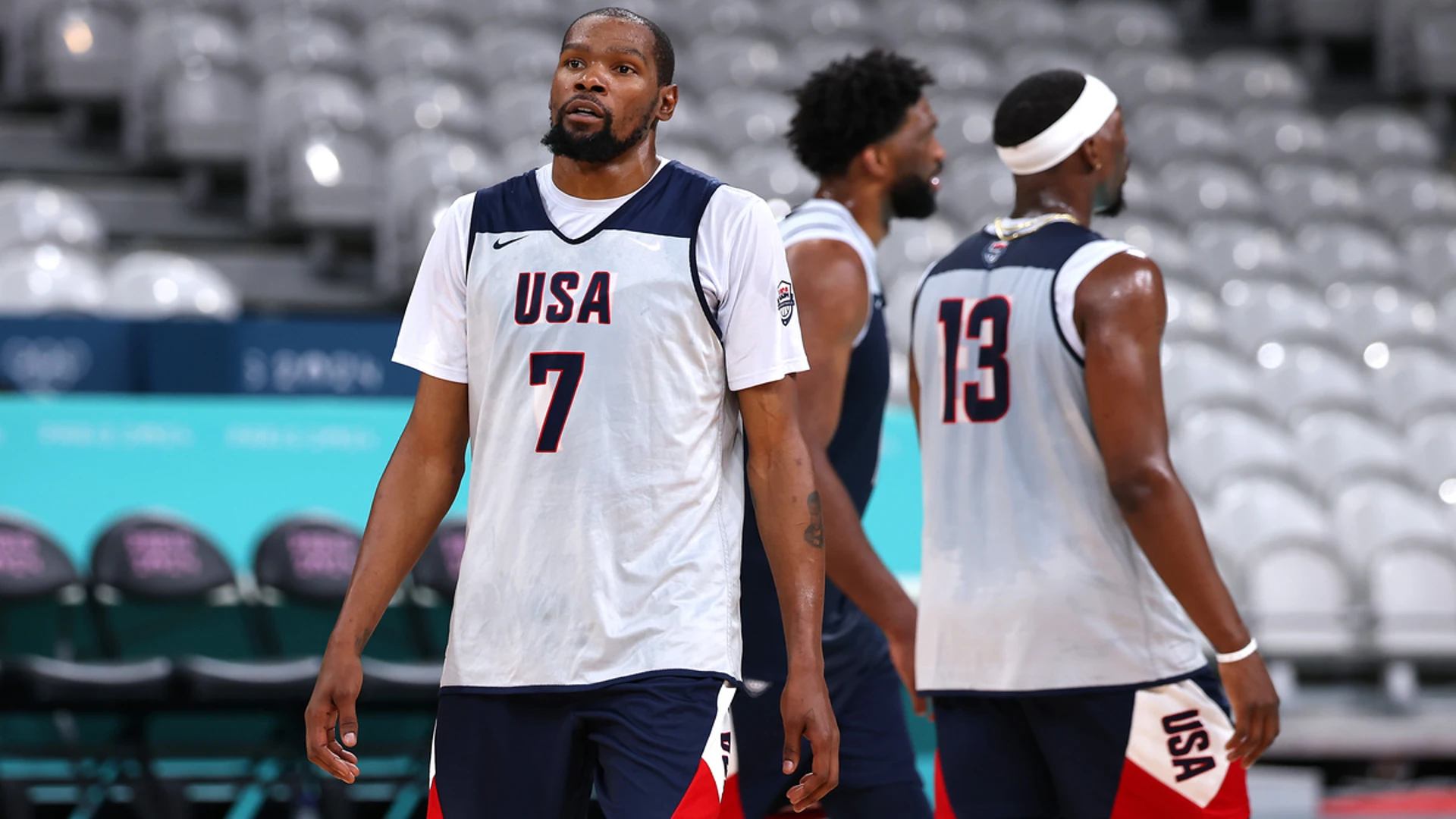 Durant 'feeling good' as USA arrive in France for Olympics