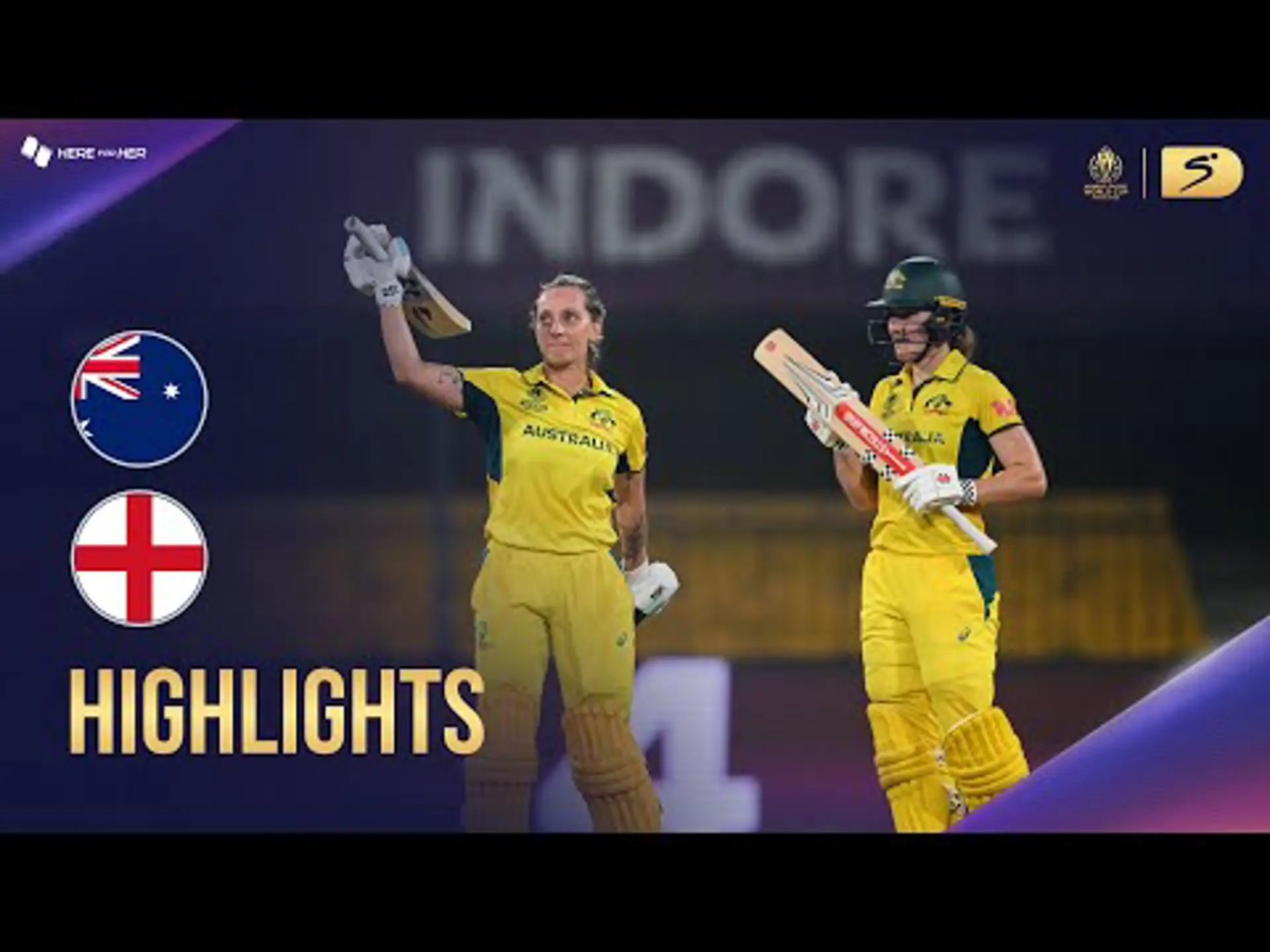 Australia W v England W | Match Highlights | ICC Women's CWC 2025