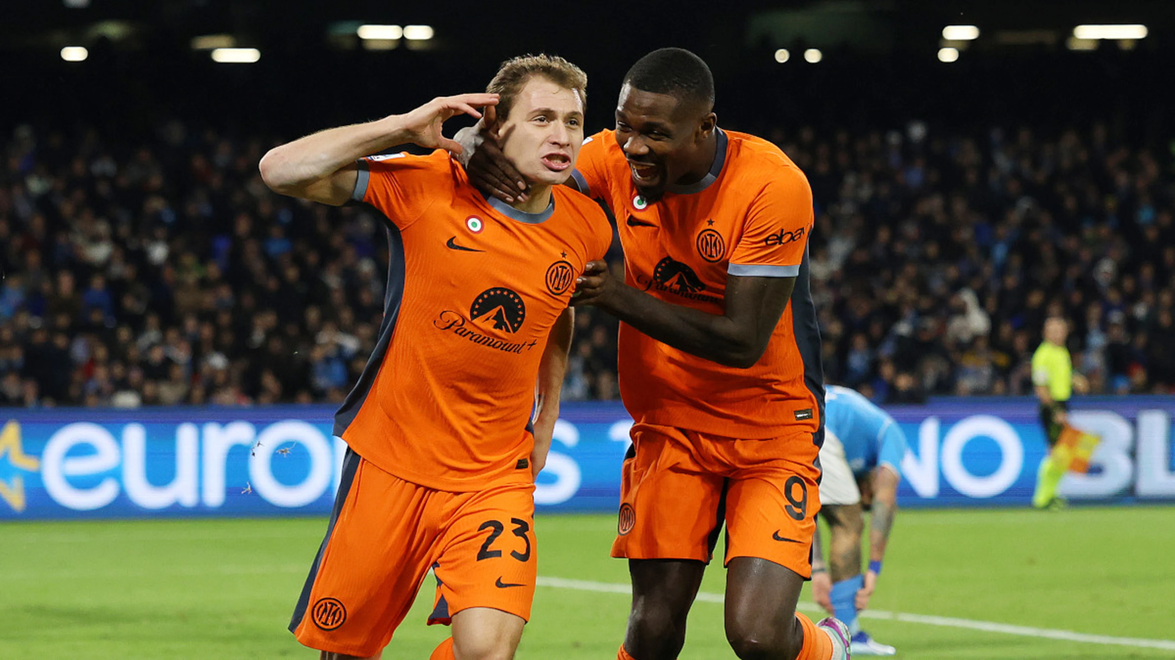 Inter thump Napoli to make Serie A title statement