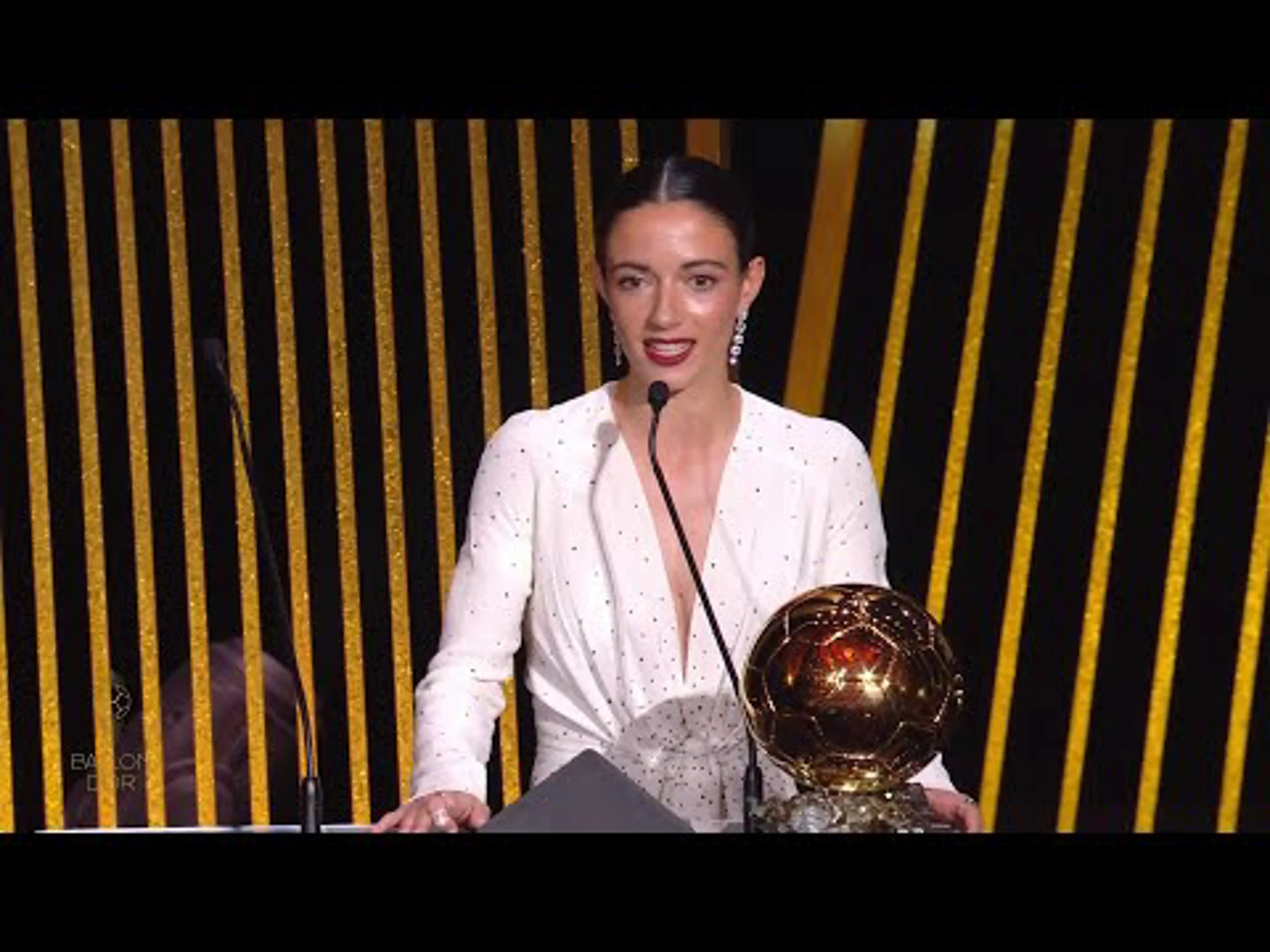 Aitana Bonmati acceptance speech | 2024 Ballon d'Or